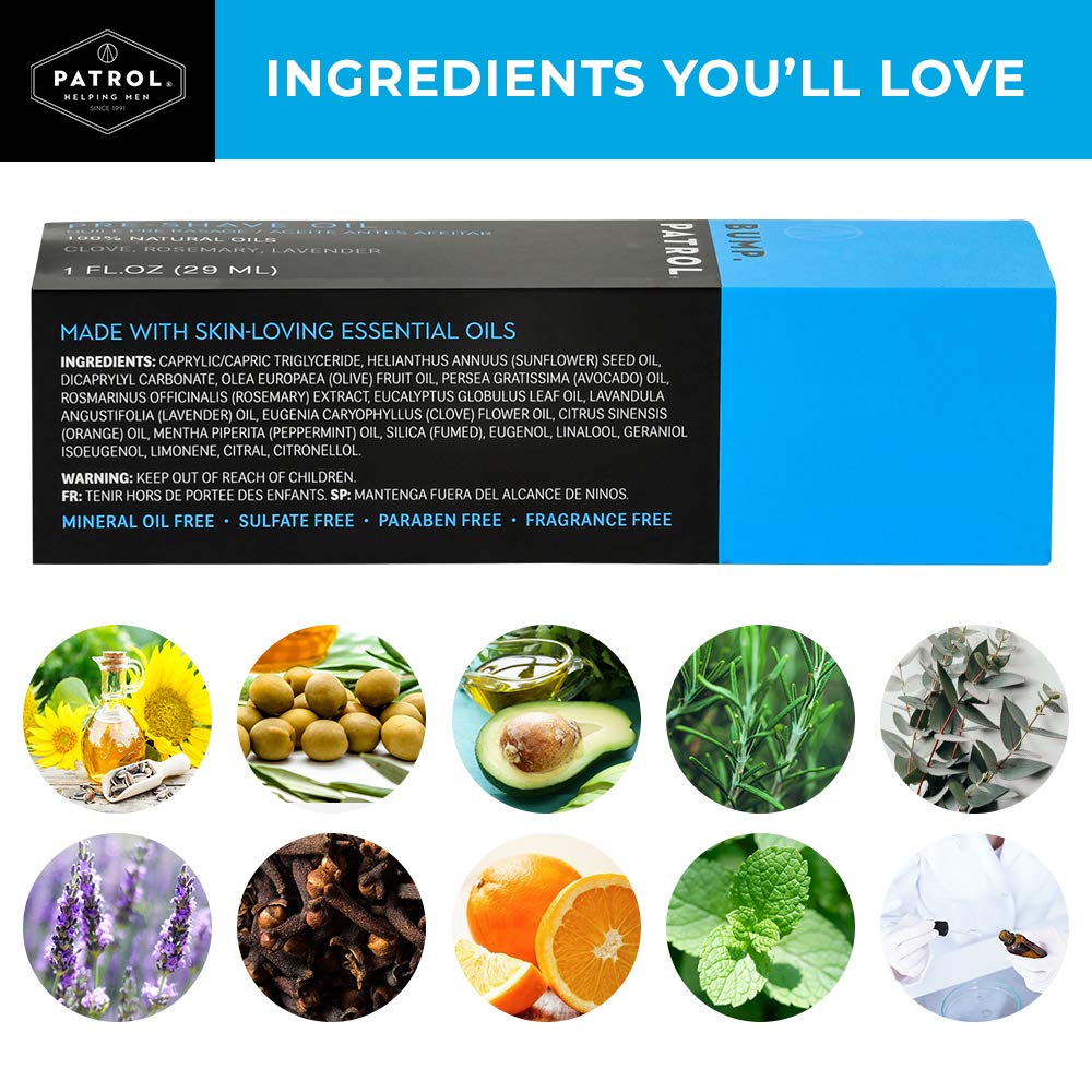 Bump Patrol Pridee Shave Oil 1 Ounce - Pack Quantity: 1