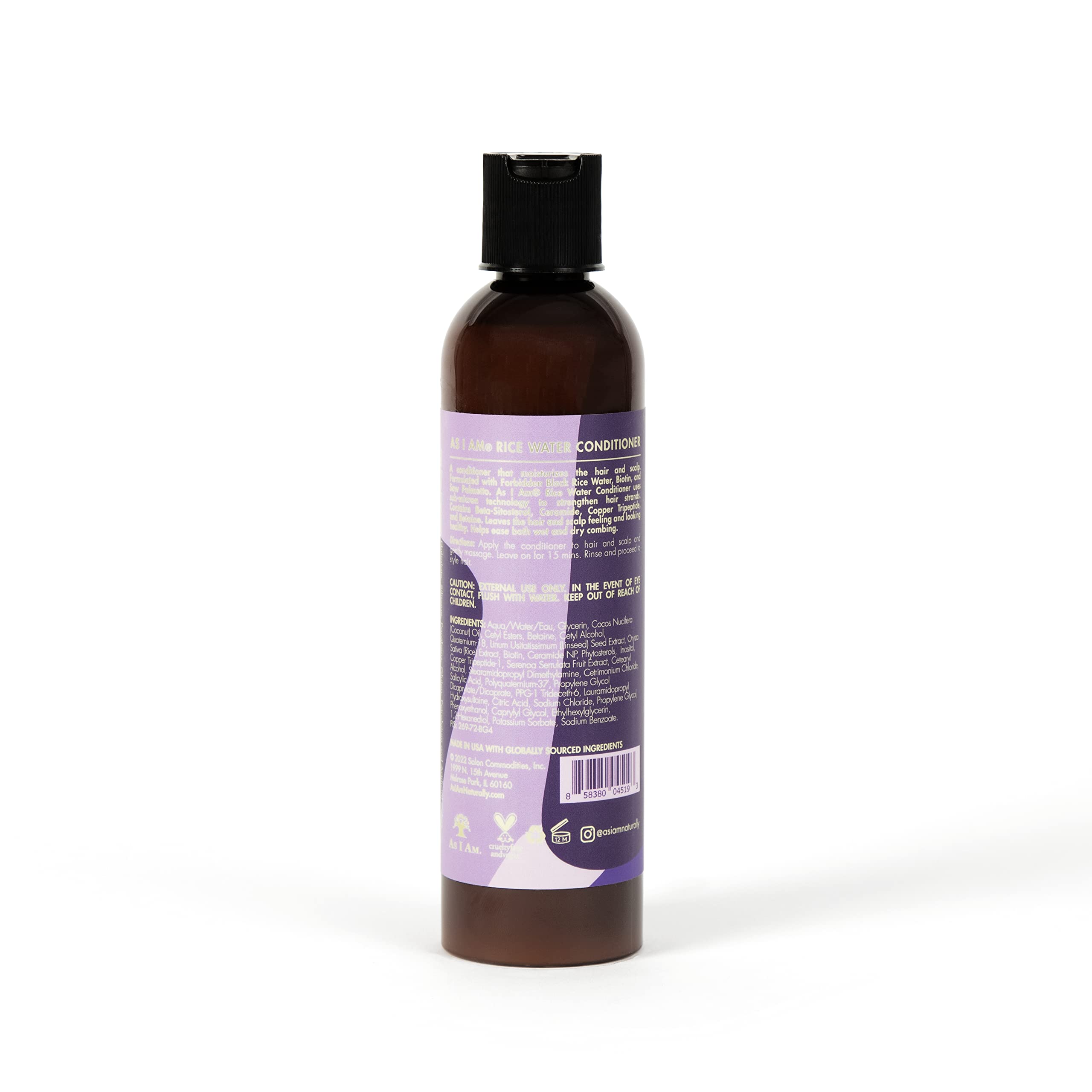 AS I AM RICE WATER CONDITIONER 8oz