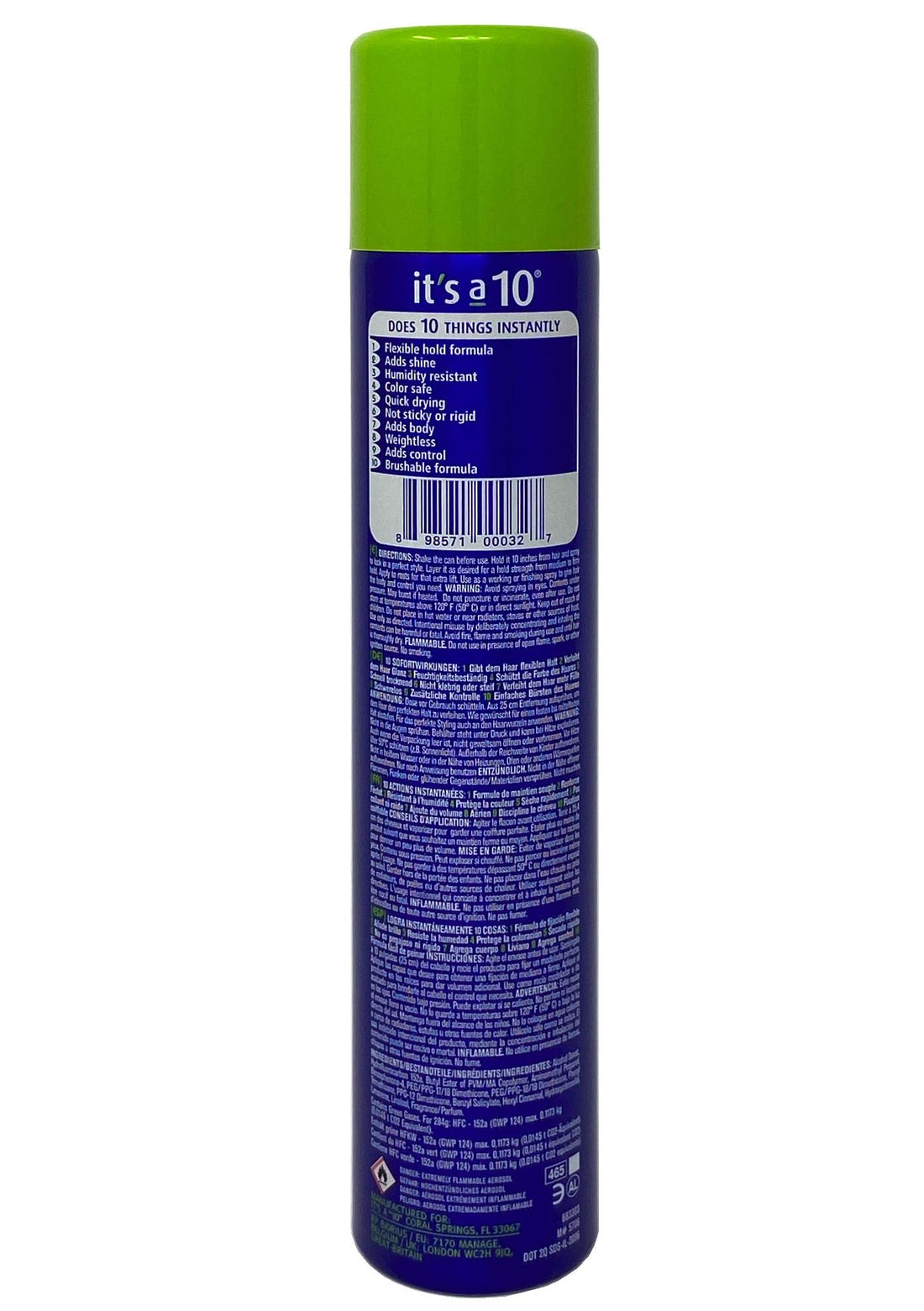 It's A 10 Miracle Finishing Spray 10 Ounce