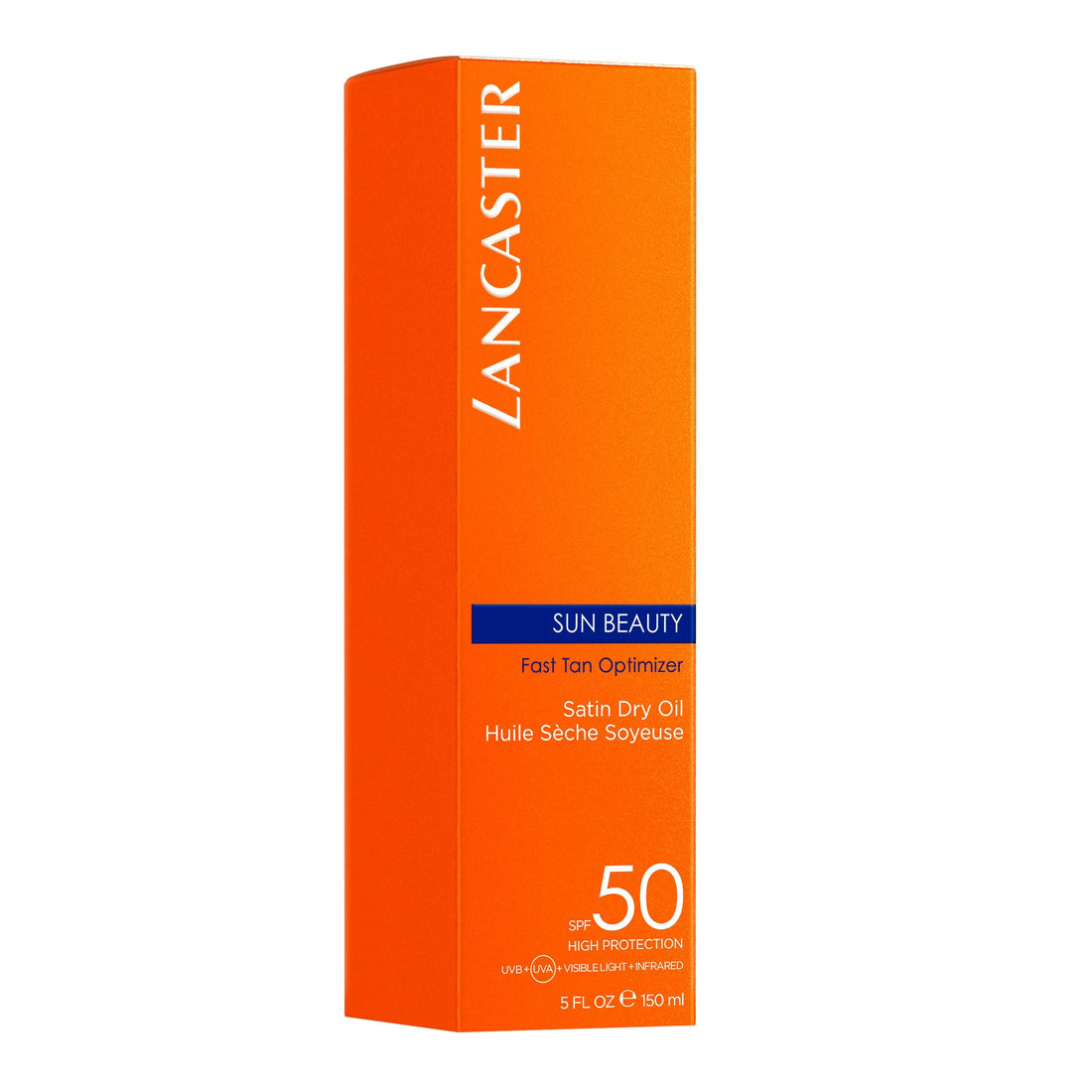 Lancaster Sun Beauty Dry Oil Fast Tan Optimizer SPF 50, 5 Ounce