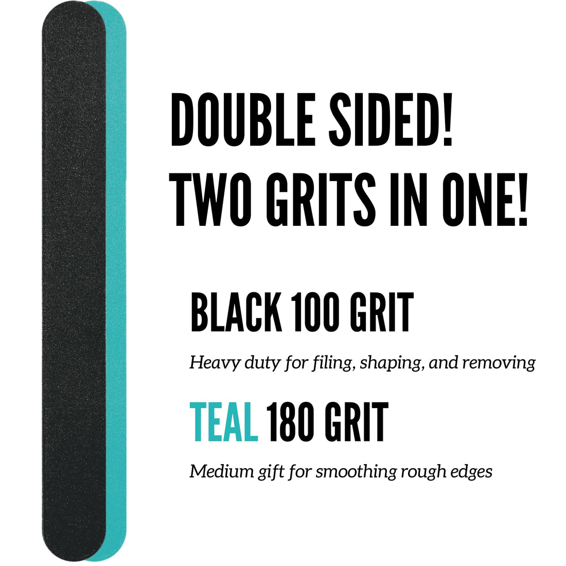 Trim Salon Boards, Grit Heavy Duty/Medium - 2 ea