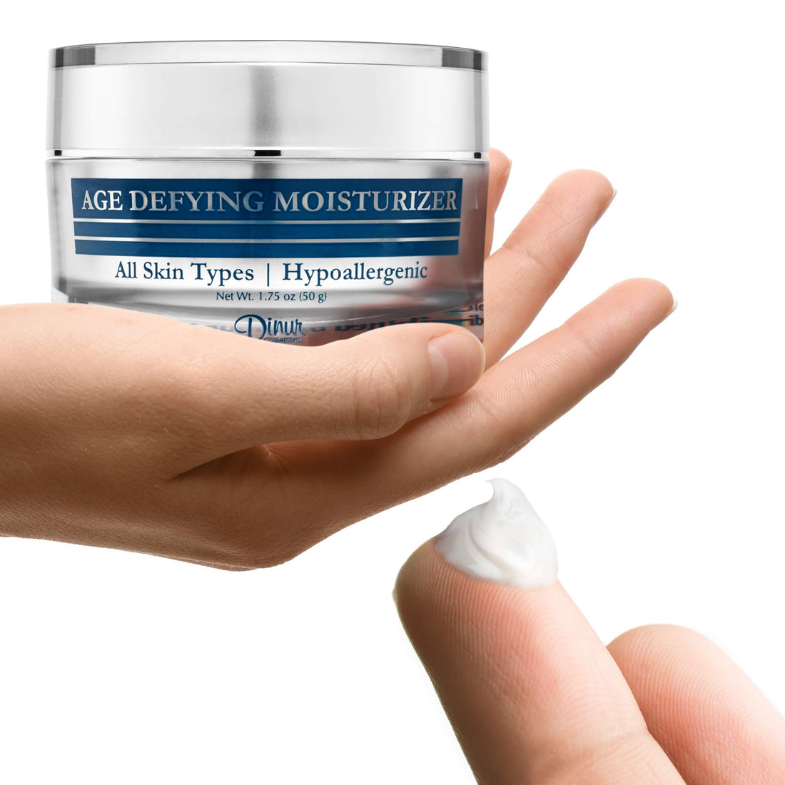 Dinur Hydractive 24 Age Defying Moisturizer SPF 8 Hypoallergenic 2 oz by Dinur