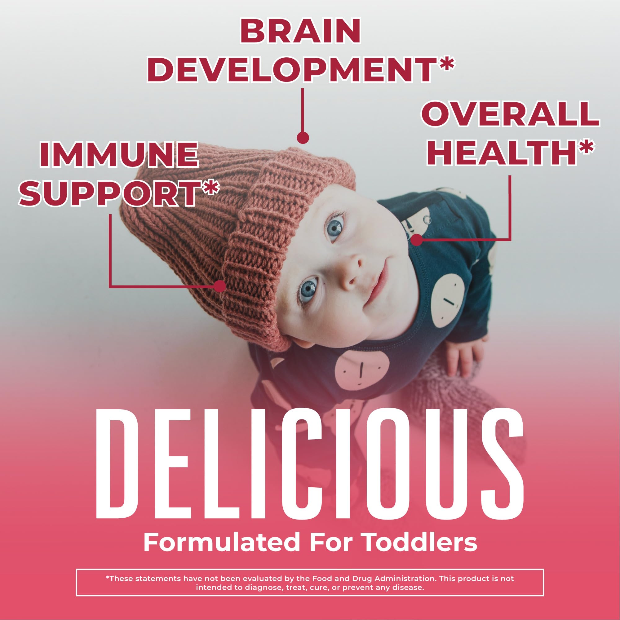 MaryRuth Organics CoComelon Toddler Kids Multivitamin with Iron | Immune Support | Toddler Vitamins | USDA Organic | Sugar Free | Multivitamin Liquid Drops for Kids Ages 1-3 | Vegan | 1 Fl Oz