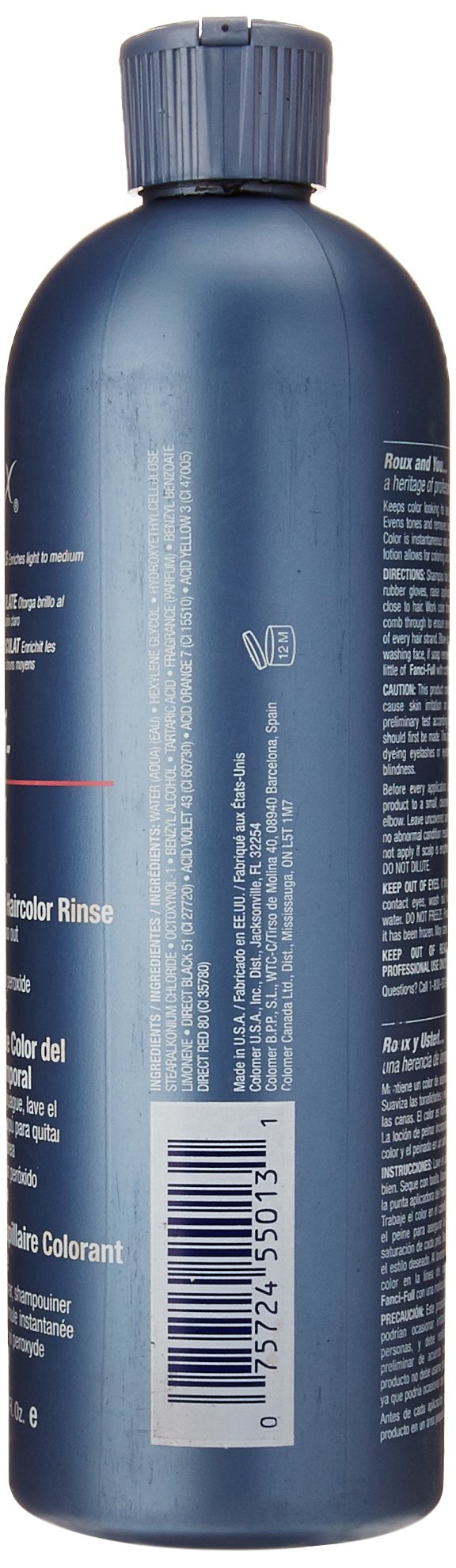 Roux Fanci-Full Rinse, 13 Chocolate Kiss, 15.2 Fluid Ounce