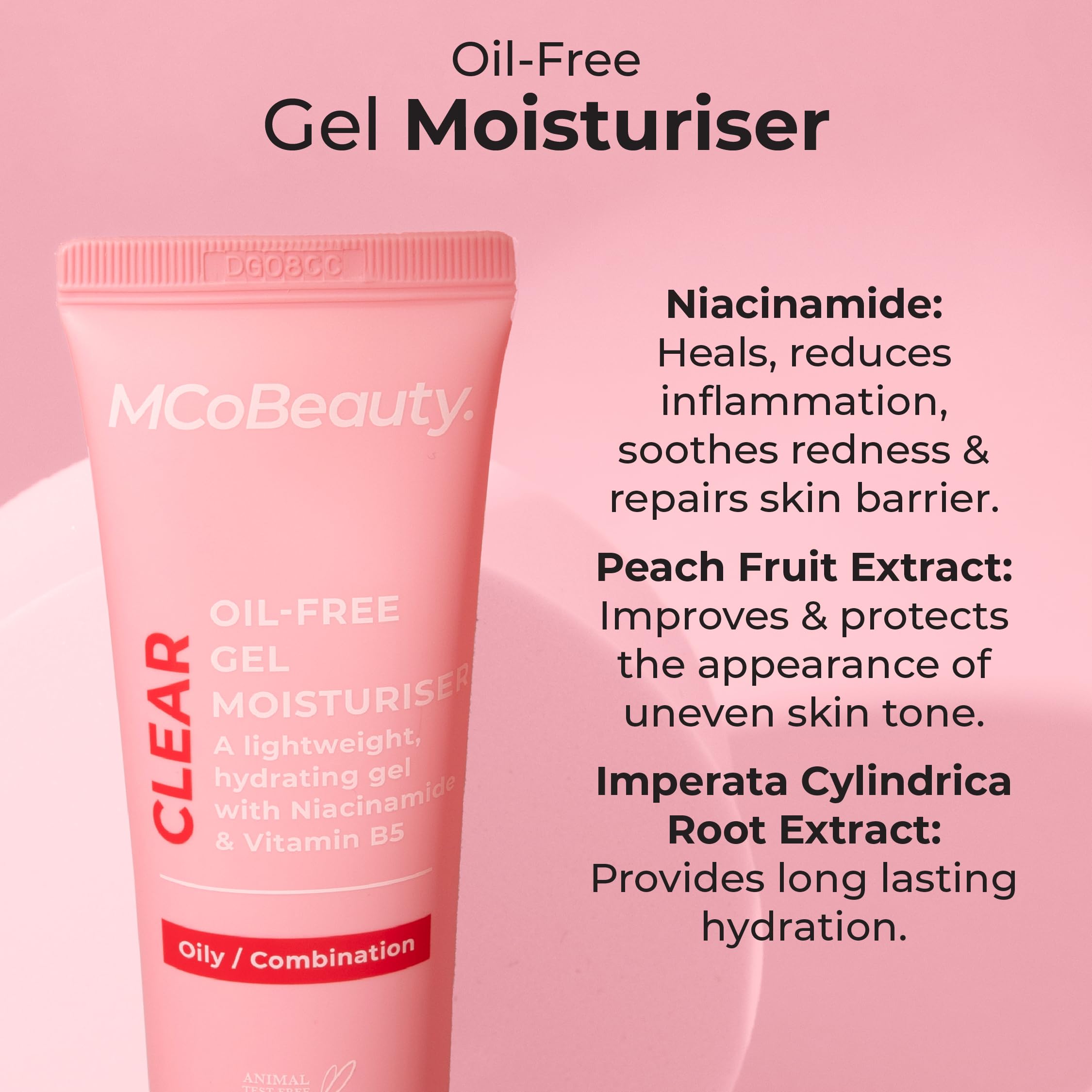 MCoBeauty Clear Oil-Free Gel Moisturiser