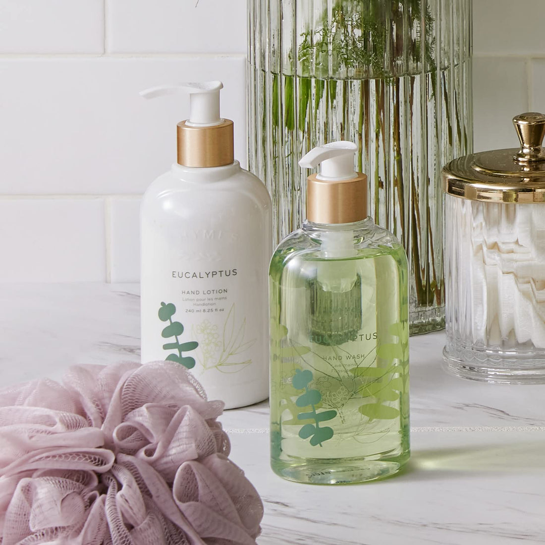 Thymes Hand Wash, Eucalyptus, 8.25-Ounce Pump Bottle