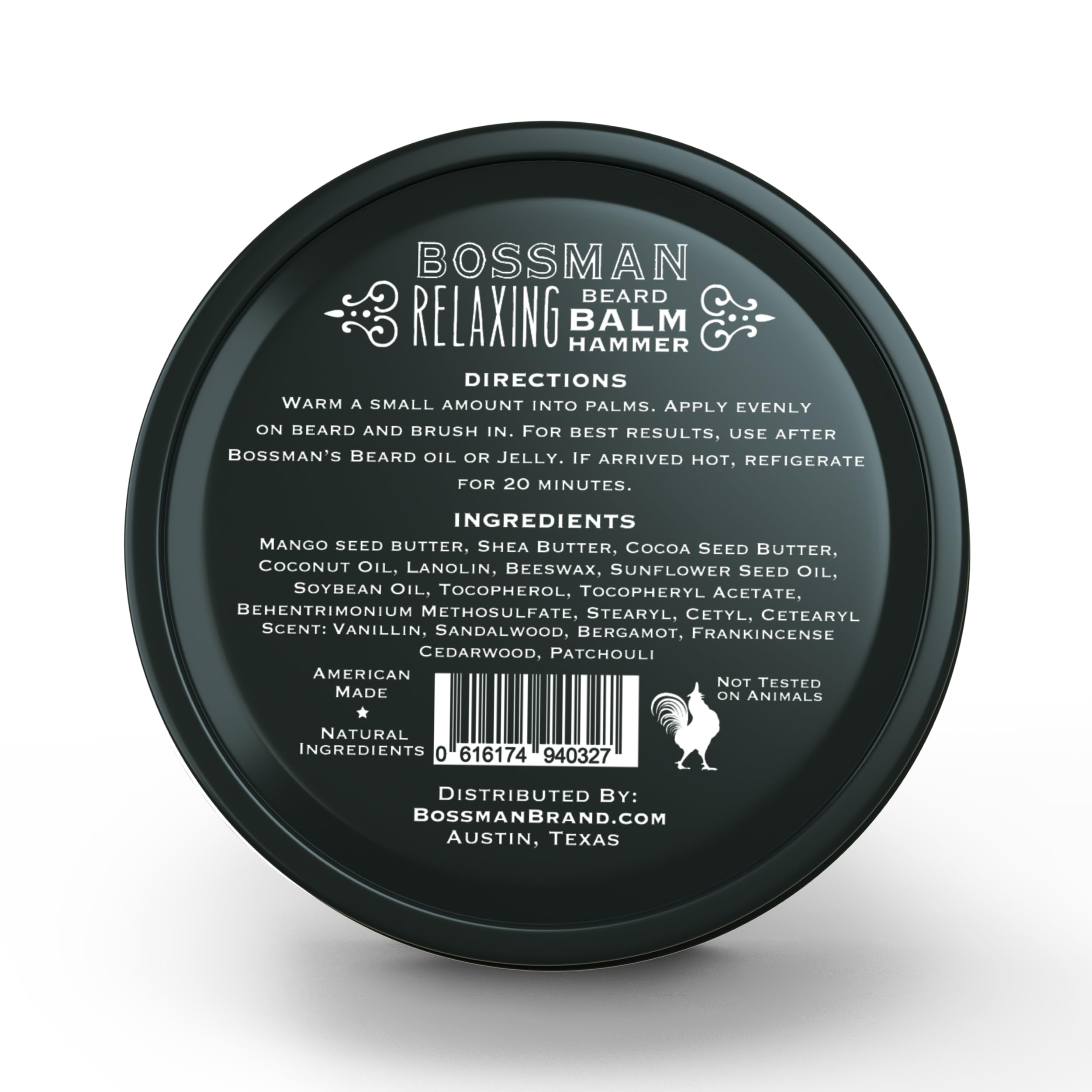 Magic : Bossman Relaxing Beard Balm- Nourish, Thicken and Strengthen Your Beard (Magic)