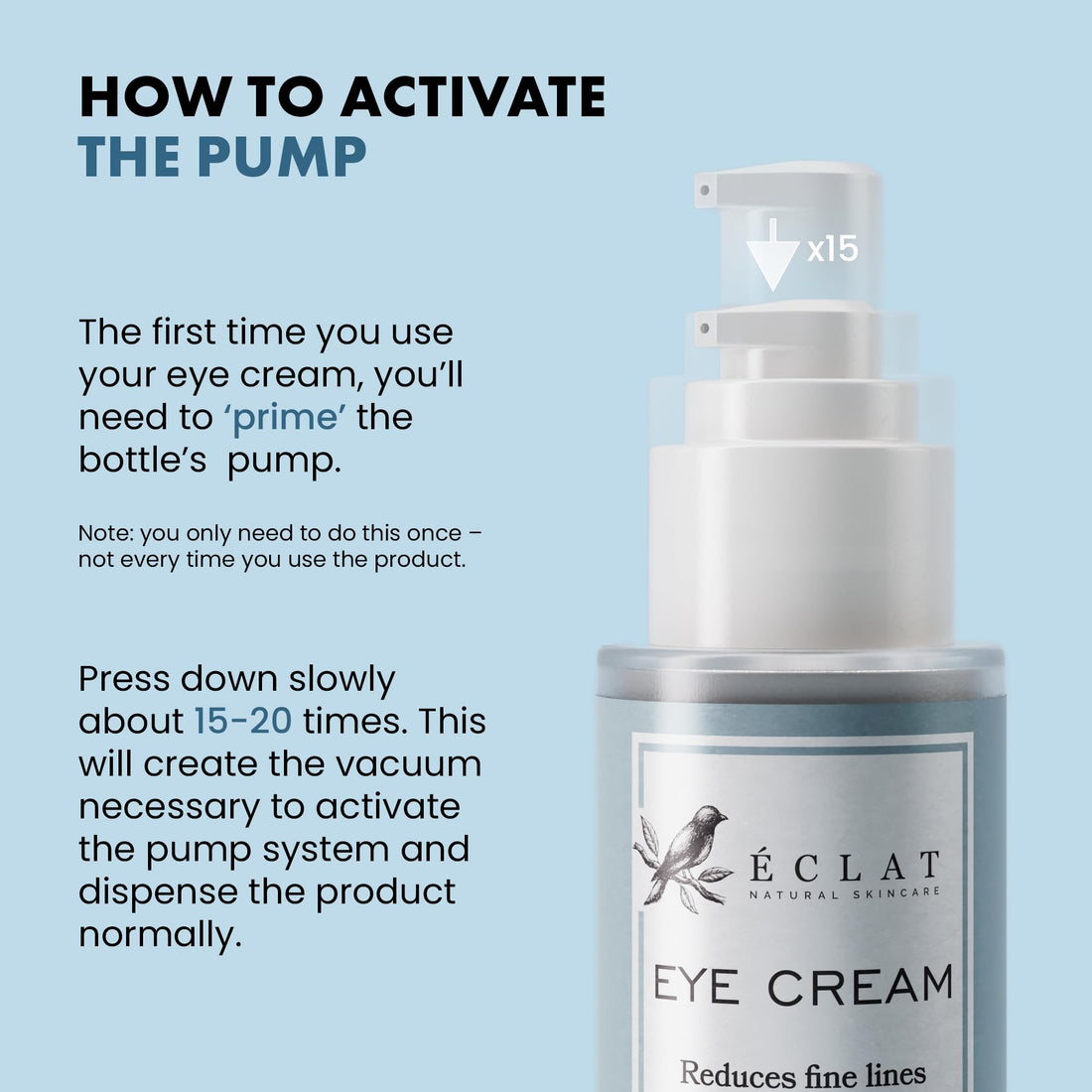 Eye Cream - 3X More Potent Encapsulated Vitamin E Anti-Ageing with Soothing Oat Extract, HA and Antioxidants