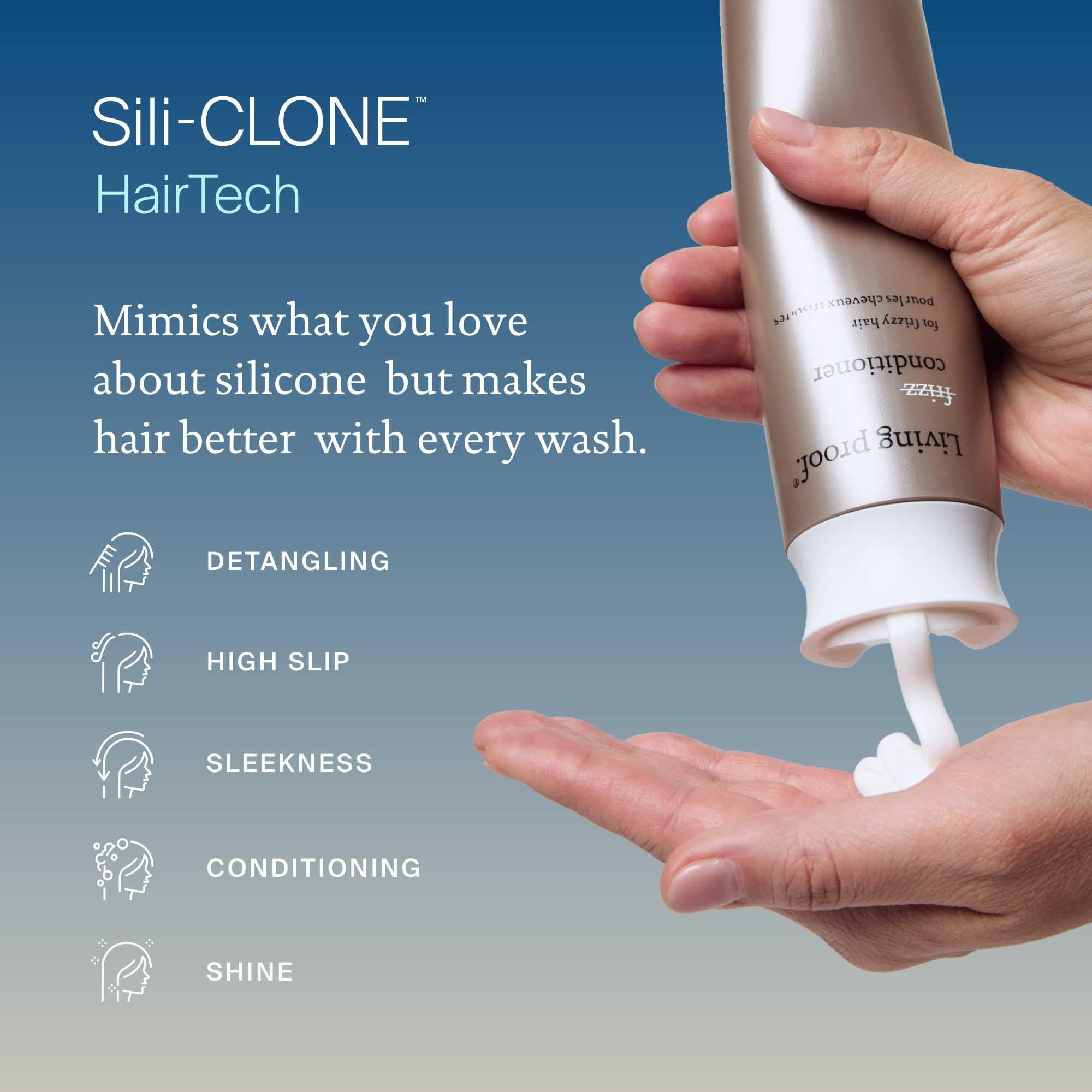 Living Proof No Frizz Conditioner, Smoothing Conditioner for Women, Controls Frizz, and Softens Hair for All Hair Types, 24 oz