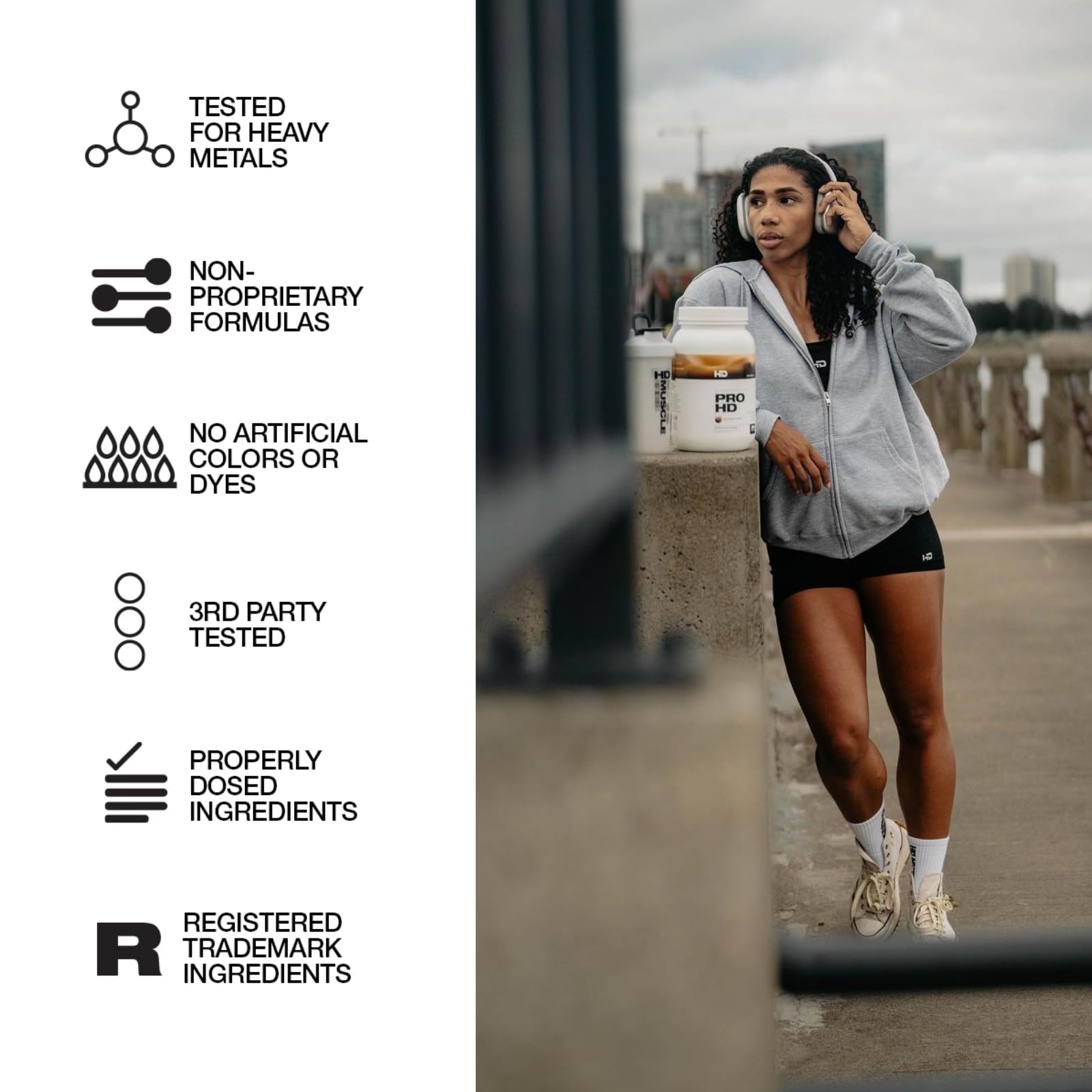 HD MUSCLE VitaHD Essential Multivitamin | Athlete-Specific Vitamins, Minerals, & Nutrients | Organic Mushroom Blend, KSM66 Ashwagandha, Ubiquinol | 60 Servings