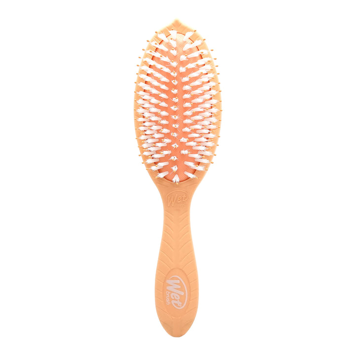 Wet Brush Hair Brush Go Green Treatment & Shine, Eco-Friendly, biogradable, Shine-boosting bursh With Soft Bristles, Minimizes Pain, Removes knots (Coconut Oil)