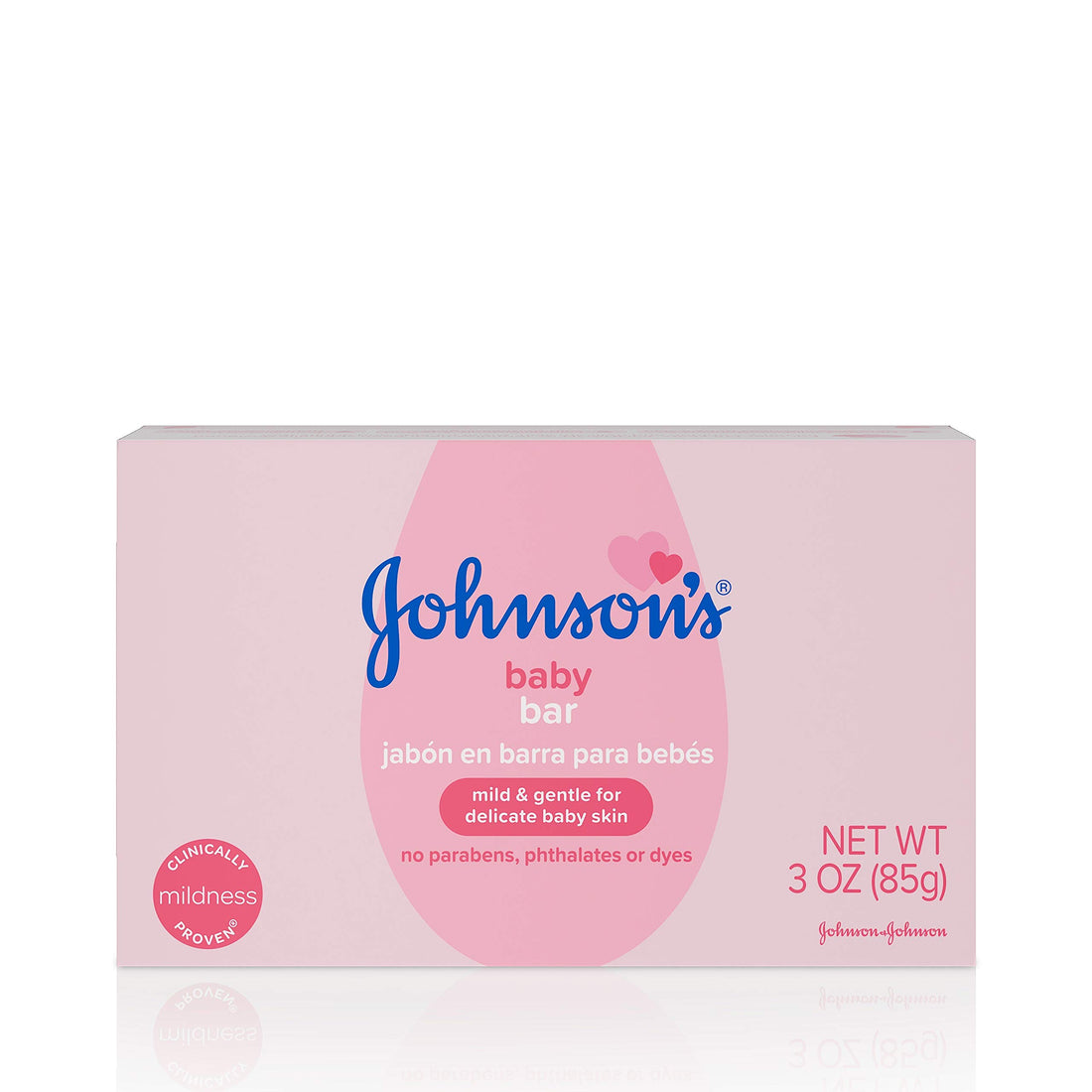 Johnson & Johnson Baby Soap Bar, 3 Ounce