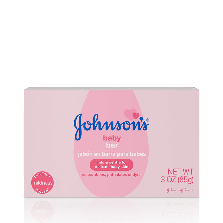 Johnson & Johnson Baby Soap Bar, 3 Ounce