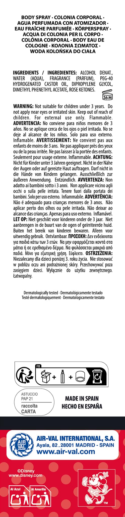 Dinsey Bodymist 200 ml