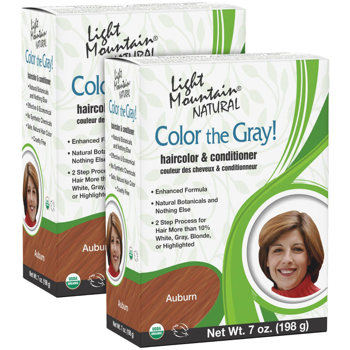 Light Mountain Natural 2 Piece Natural Color The Gray!, Auburn