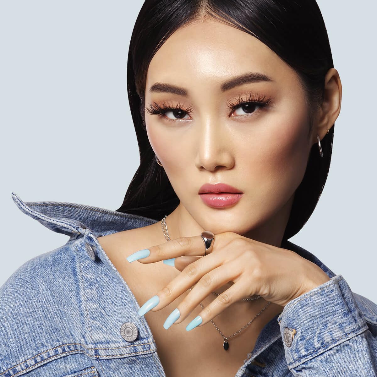 KISS Lash Couture Triple Push Up XL Collection, 3D Volume False Eyelashes in Extra Long Length with Triple Design Technology, Cruelty-Free, Contact Lens Friendly, and Reusable, Style Chemise, 1 Pair