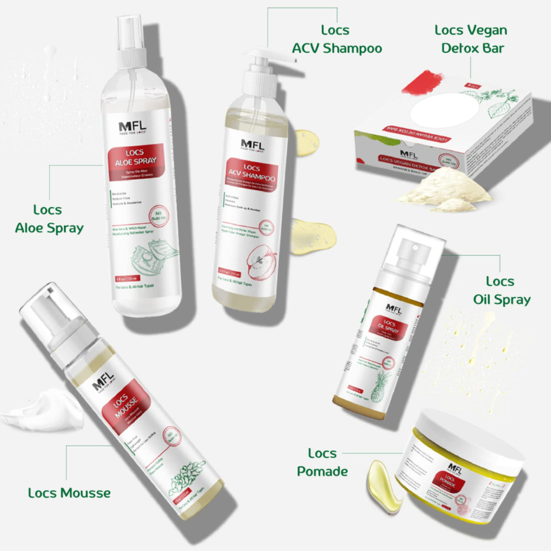 Made For Locs Vegan Apple Cider Vinegar Shampoo | 8 oz