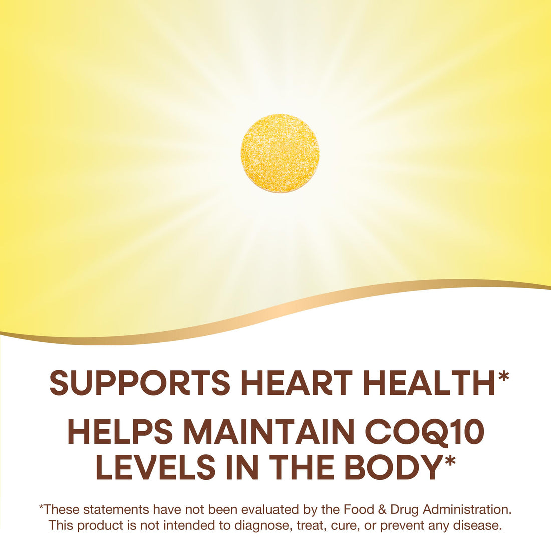Nature's Way SMART Q10 CoQ10, Supports Heart Health & Cellular Energy*, Tropical Fruit Flavored, 100 mg per Serving, 30 Chewable Tablets (Packaging May Vary)