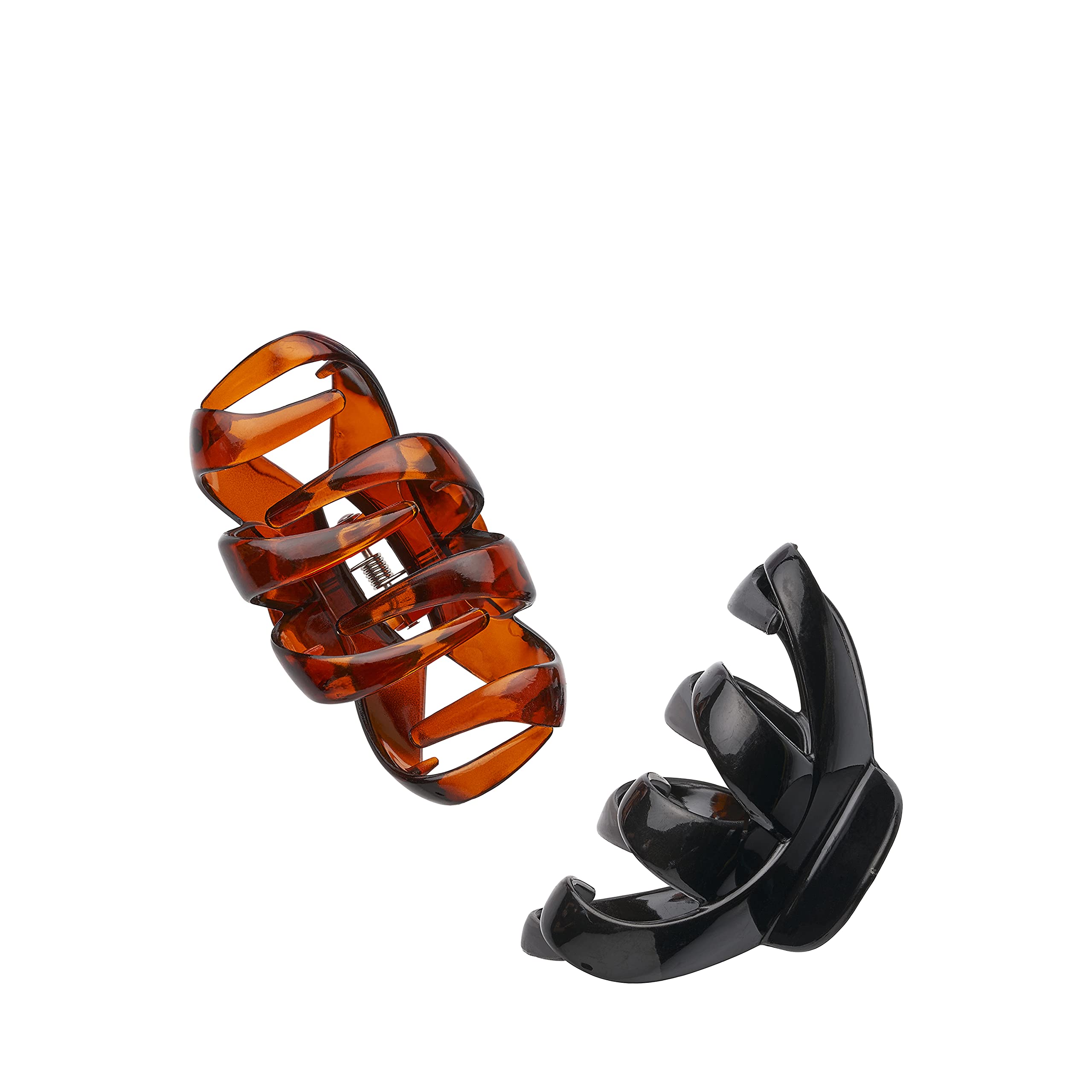 Goody Classics Claw Hair Clip, Medium Spider, 2 Count