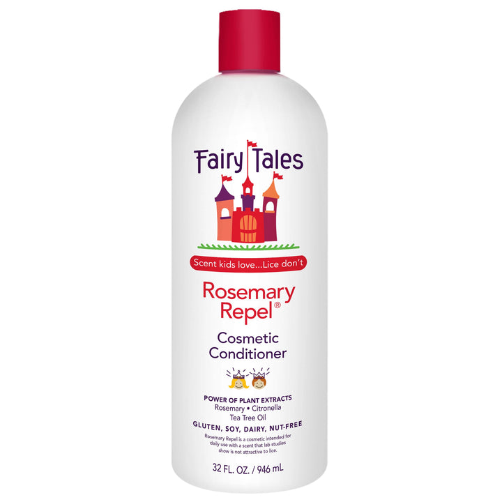 Fairy Tales Rosemary Repel Daily Kids Conditioner– Kids Like the Smell, Lice Do Not, 32 fl oz. (Pack of 1)