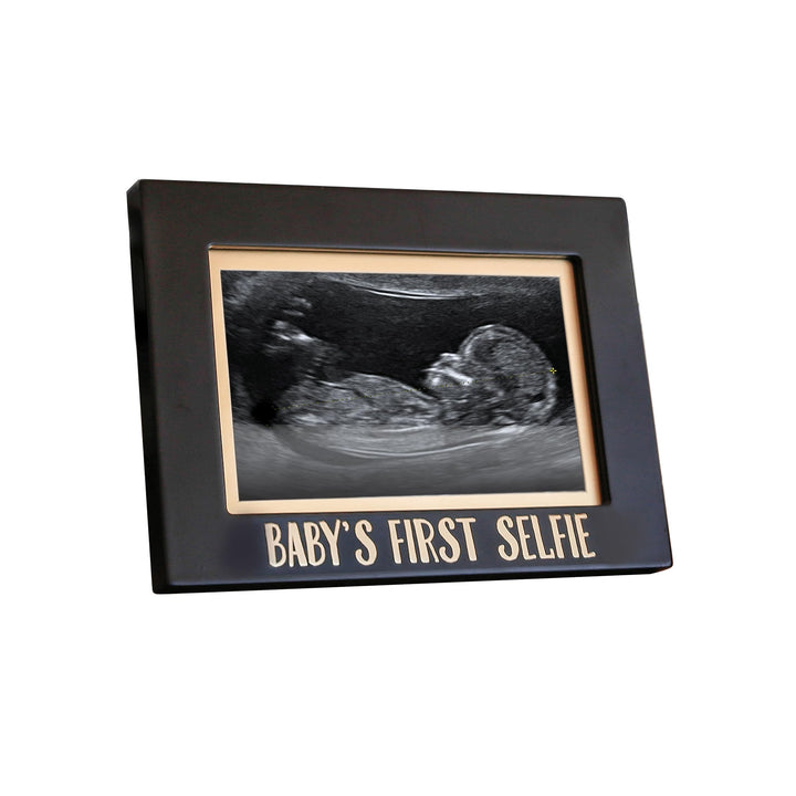 Pearhead Baby's First Selfie Sonogram Picture Frame, Gender-Neutral Baby Keepsake Photo Frame, Baby Nursery Décor