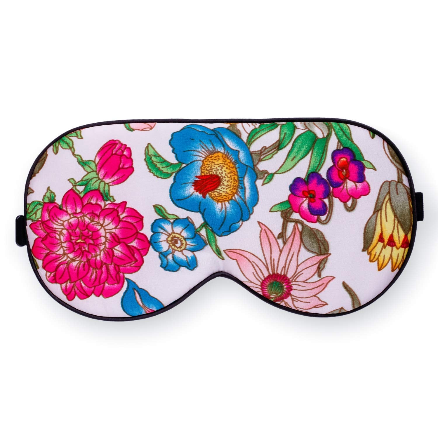 Maxfeel 100% Pure Silk Eye Mask Sleep Eye Mask Eye Cover Eyeshade Sleeping Eye Mask Printed Colors (#10) by Maxfeel
