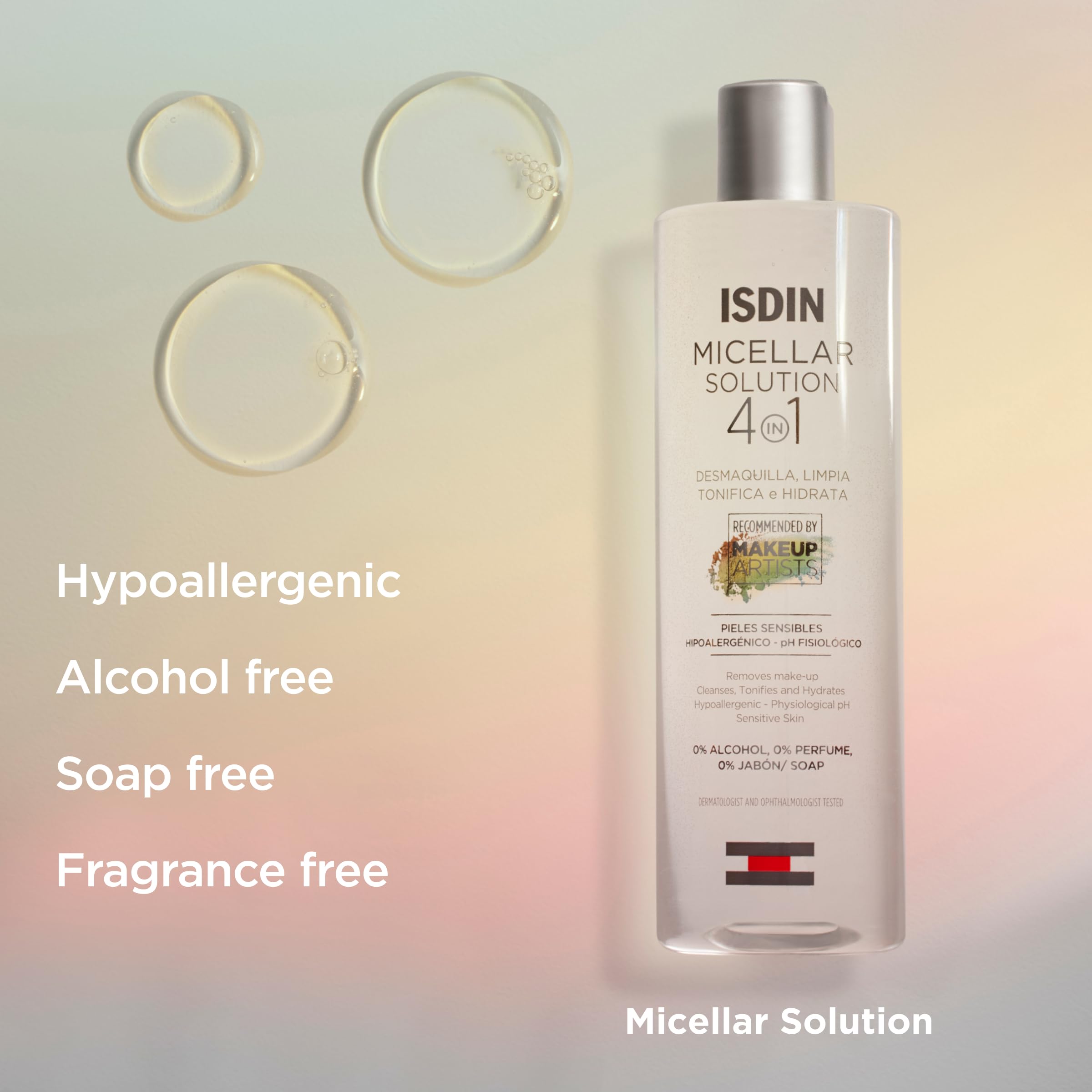 ISDIN - Facial Cleasing - Micellar Solution 4 in 1-400ml