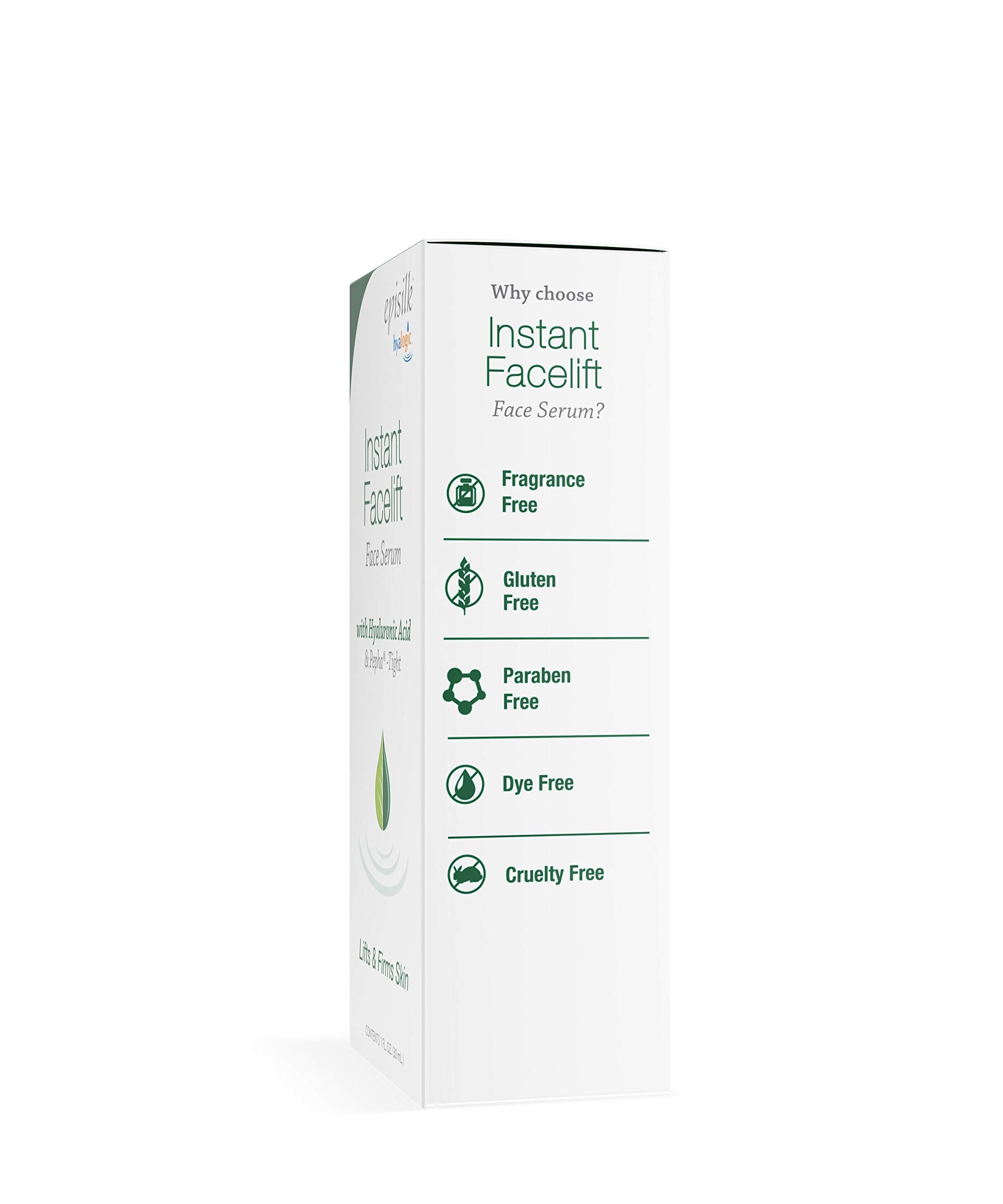 Hyalogic - Episilk Instant Facelift Face Serum with Hyaluronic Acid & Pepha-Tight - 1 oz