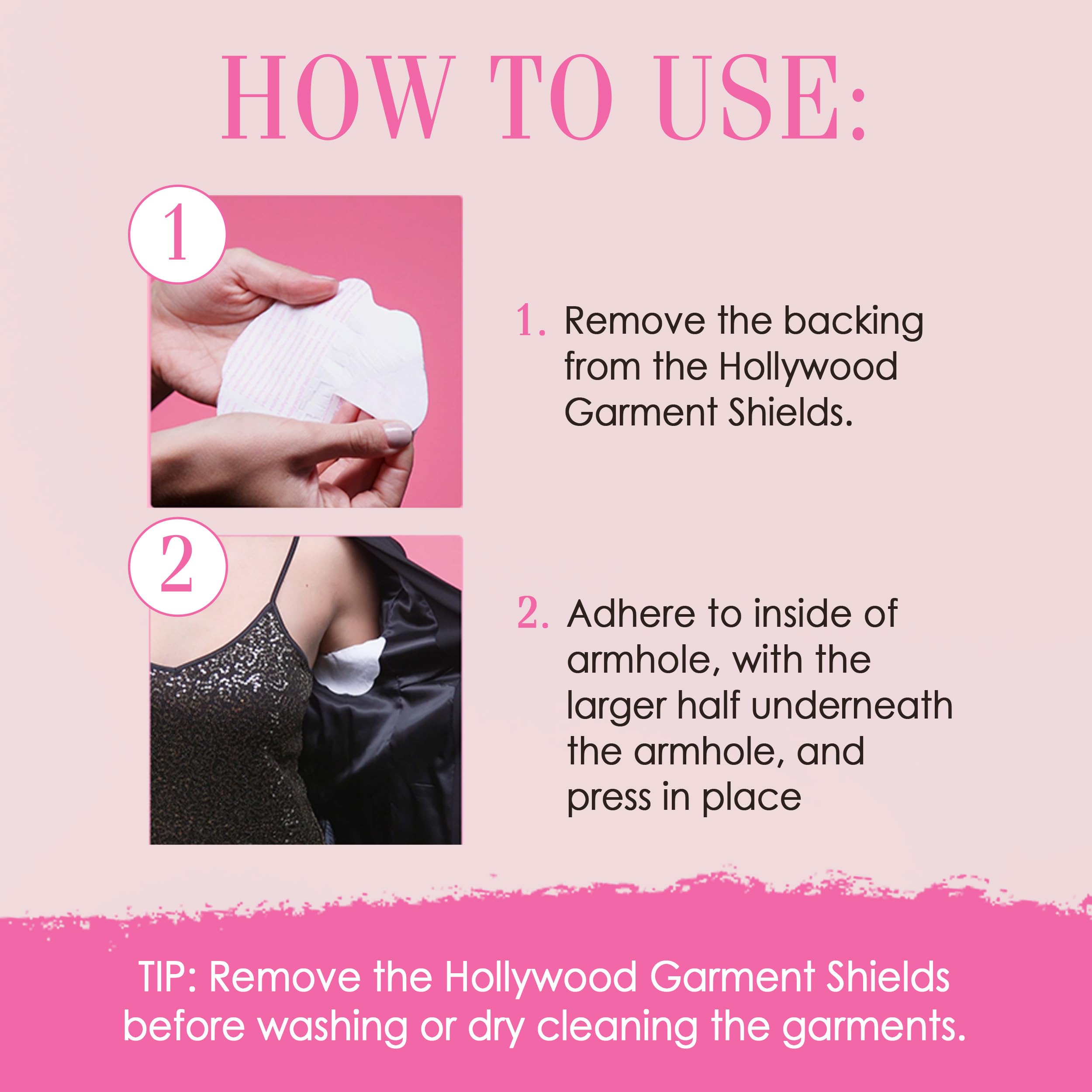 Hollywood Garment Shields 10 Shields