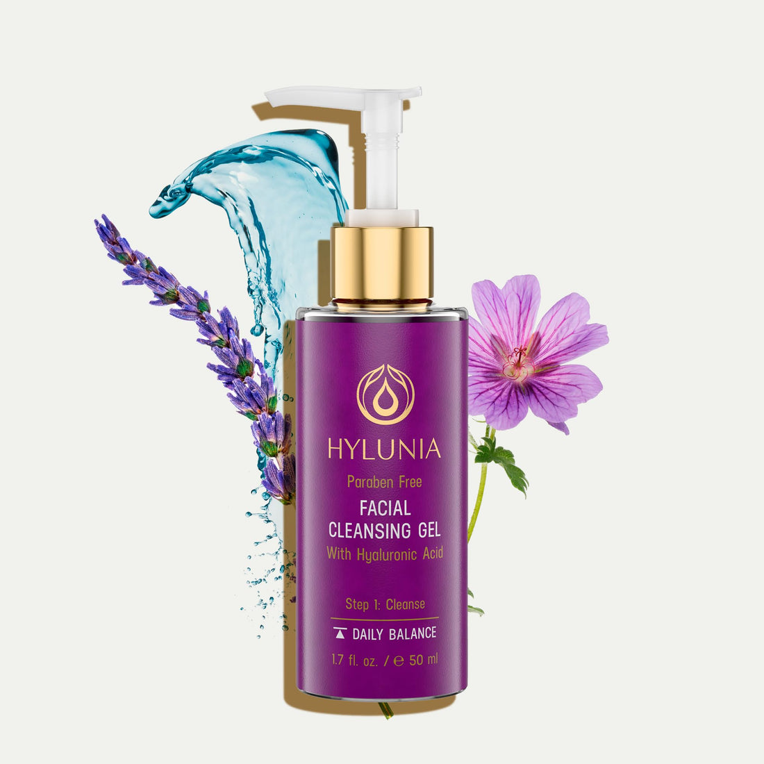 Hylunia Facial Cleansing Gel 5.1 fl oz