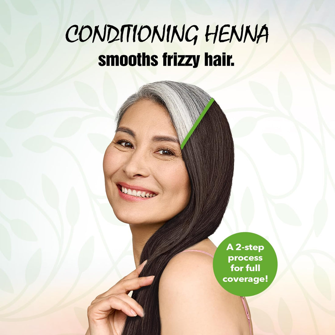 Light Mountain Natural Color The Gray! Hair Color and Conditioner, Black, 7 oz (197 g) (Pack of 2)