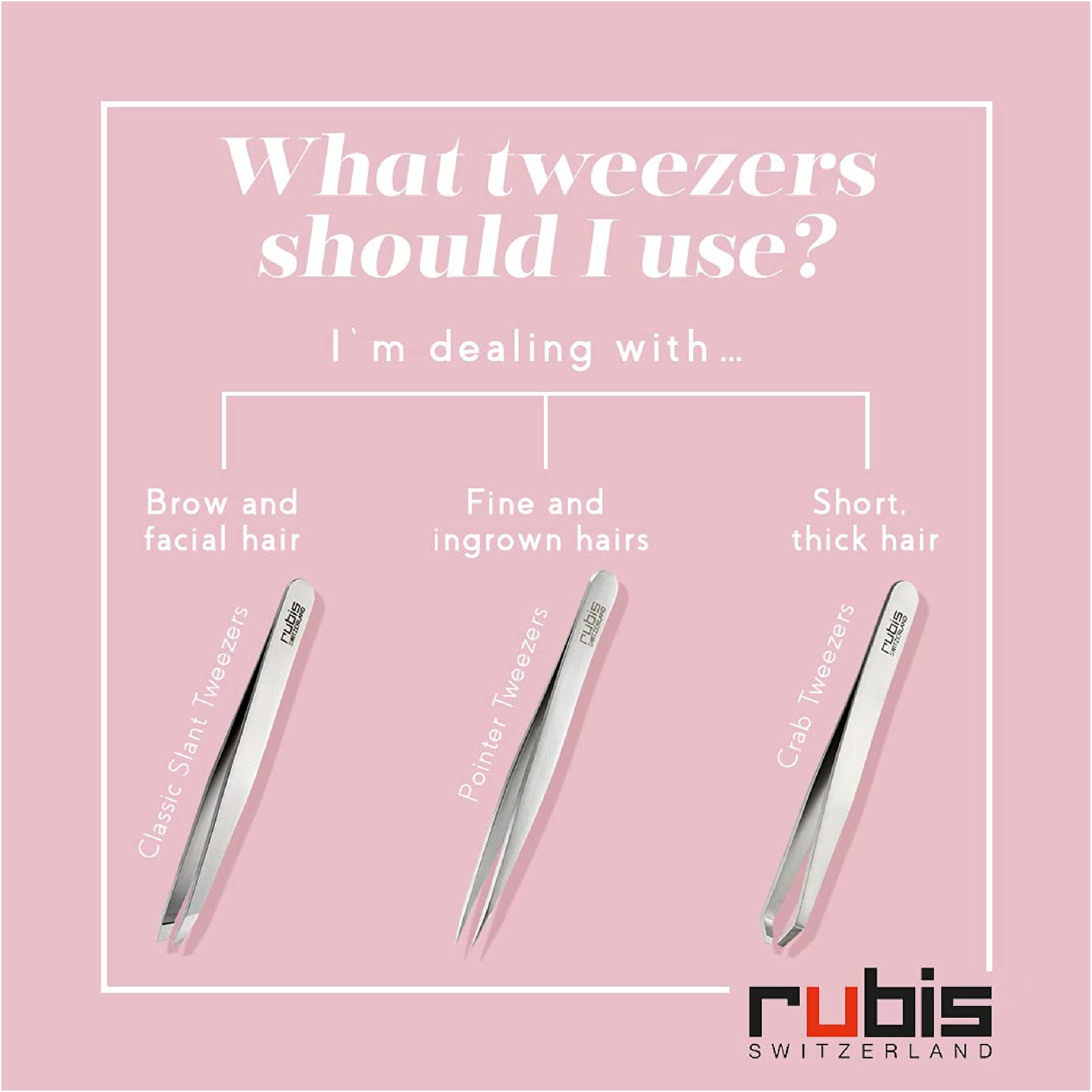 Rubis Tweezers Classic Satin Orange
