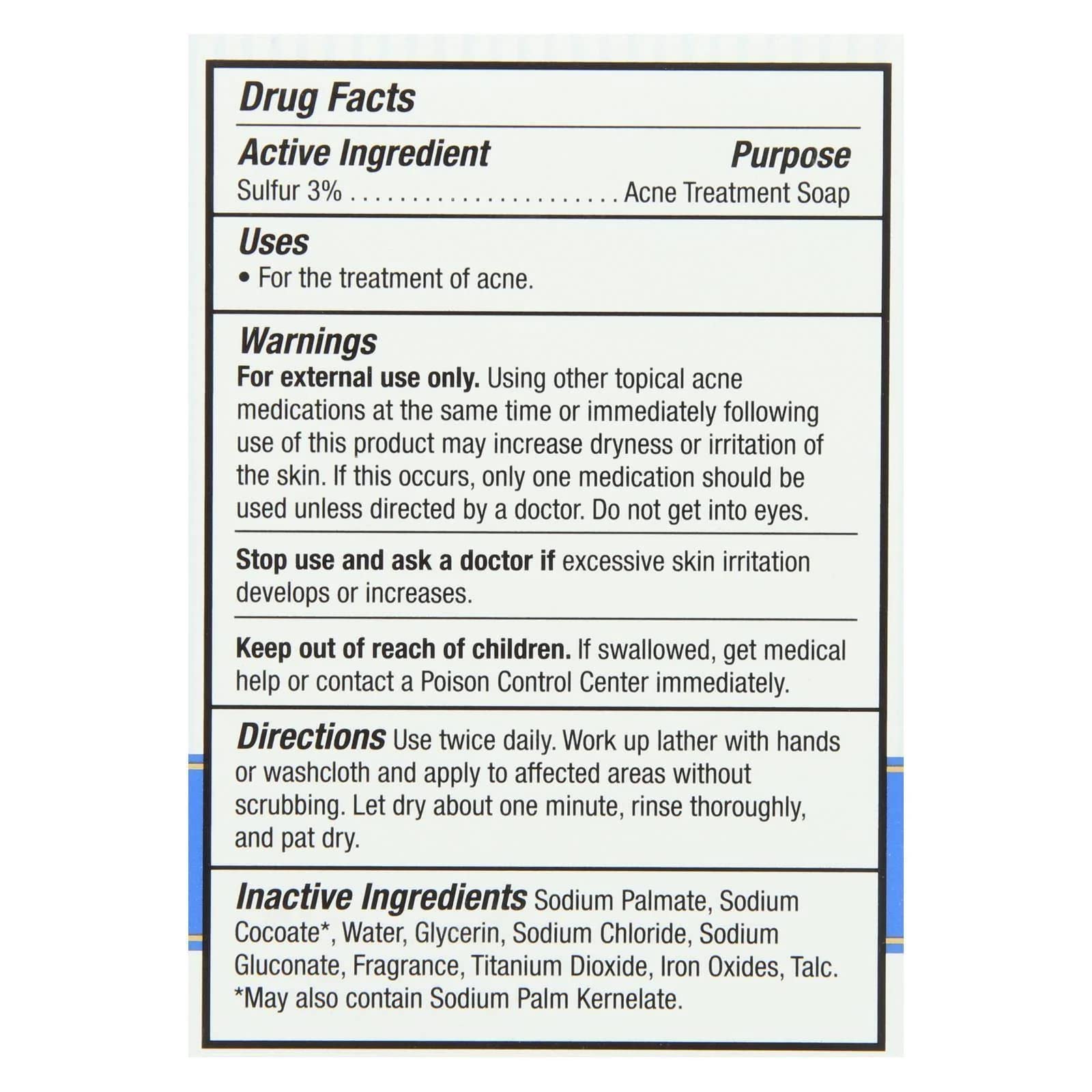 Thylox Medicated Soap - 3.25 oz. - Bar