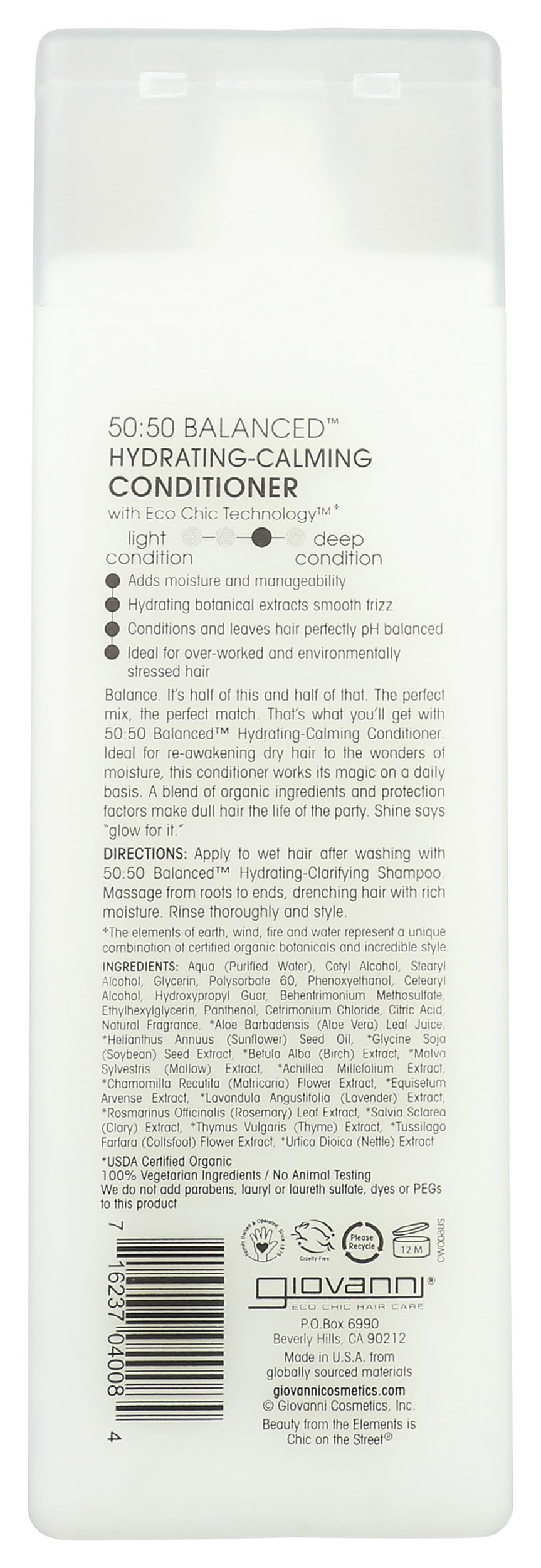 Giovanni Cosmetics Condtnr 50 50 Balance Remo