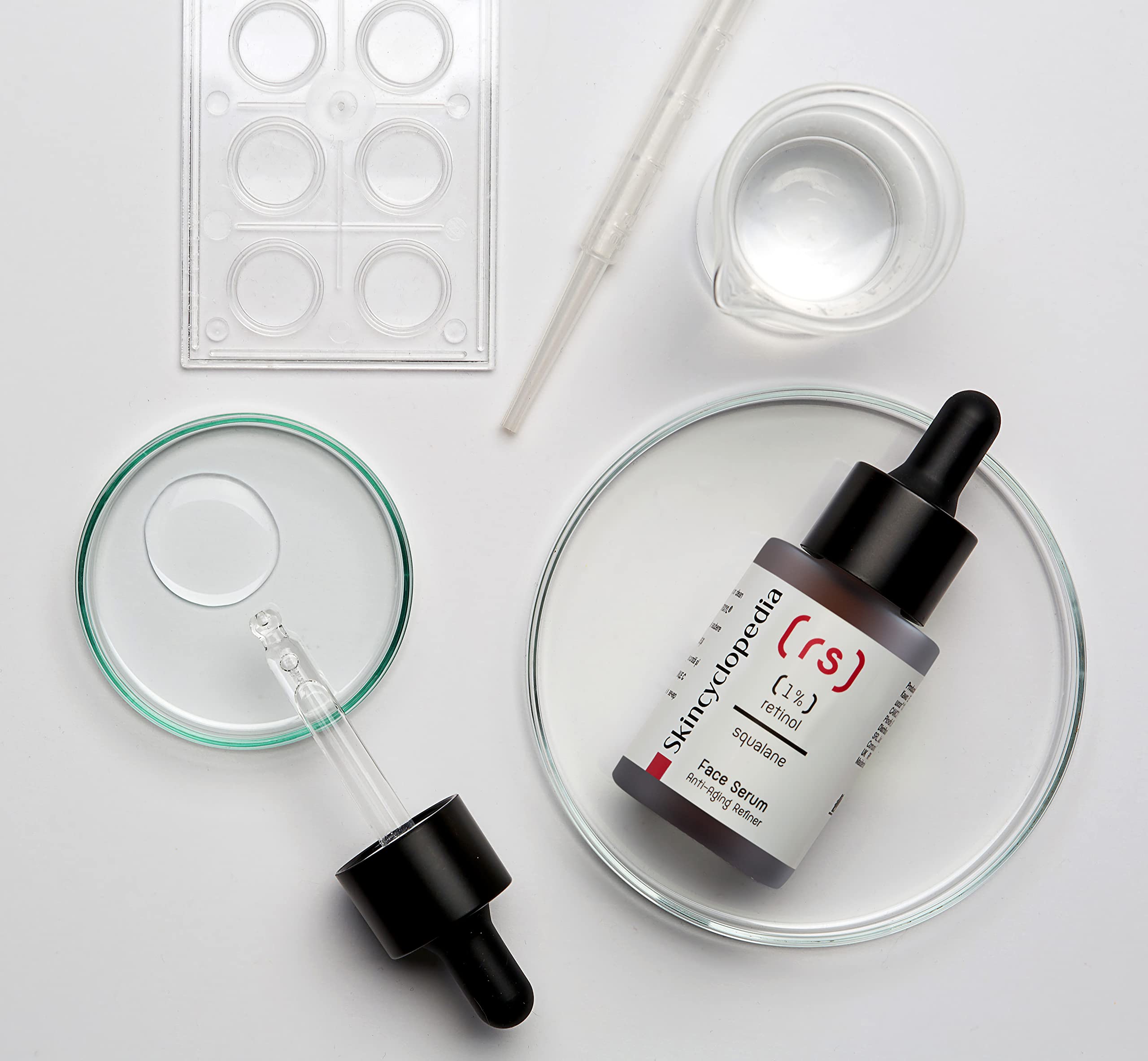 Skincyclopedia Retinol Face Serum, Brightens Skin Tone, Wrinkle & Fine Lines Refinement, Blemish Correction, Luminous Appearance & Smooths Skin