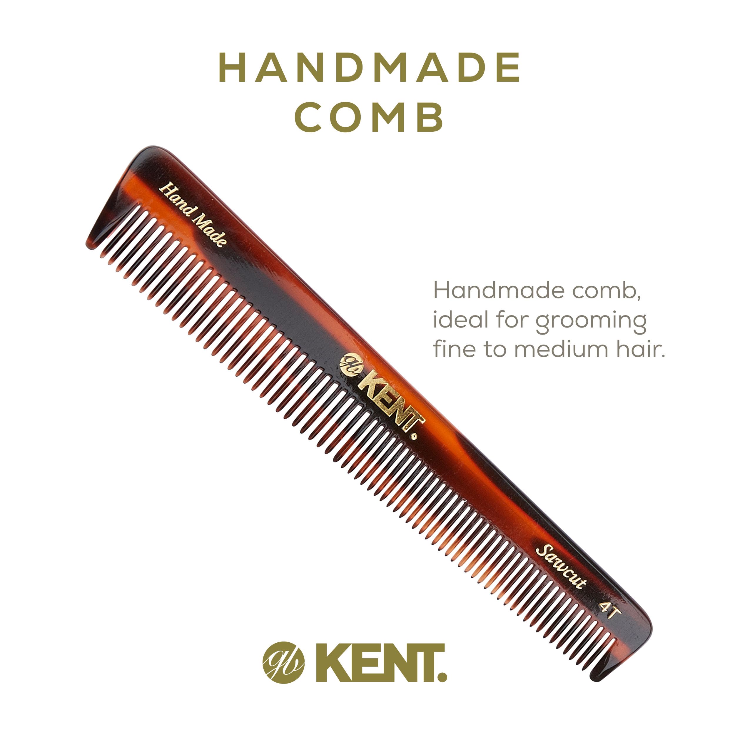 Kent Hand Made General Grooming Comb 4T by Kent