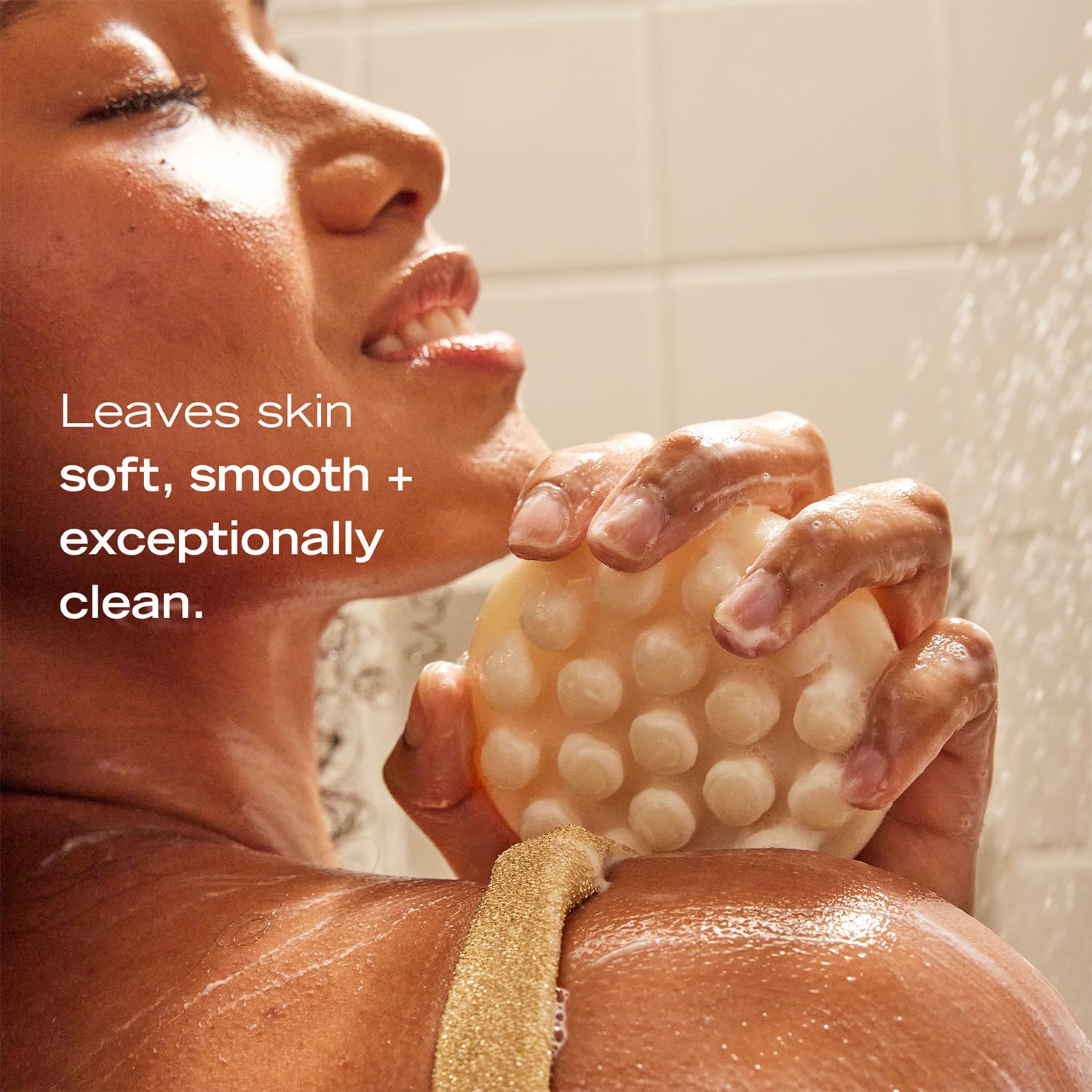 First Aid Beauty - Gentle Cleansing Bar, Luxurious Soap Bar, Body Wash with Squalane, Allantoin, and Shea Butter for Smooth, Clean Skin, Fragrance-Free, Safe for Sensitive Skin, 4.5 oz