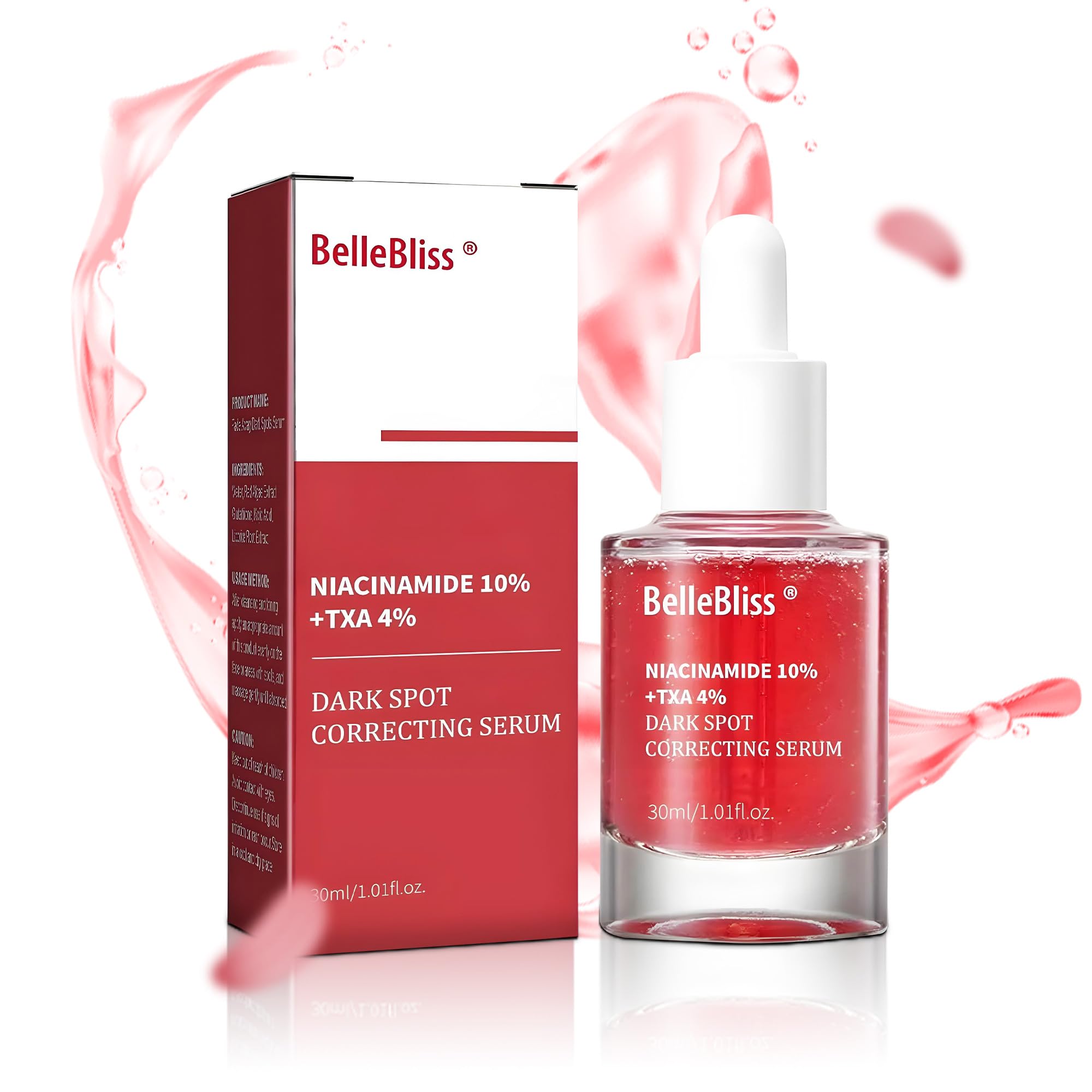 Niacinamide 10% | Tranexamic 4% | Acid Serum |, Hyaluronic Acid | Ceramide,Vitamin B12 is a natural color that is suitable for sensitive skin. Korean glass skin that is fragrance free(30ml 1fl.oz.)