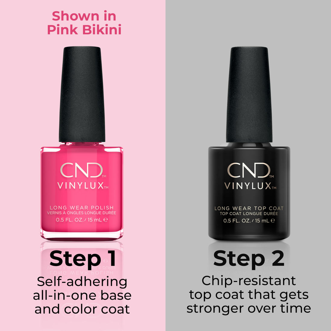 CND VINYLUX Weekly Polish 0.5oz/ 15ml (182 - BLUSH TEDDY)