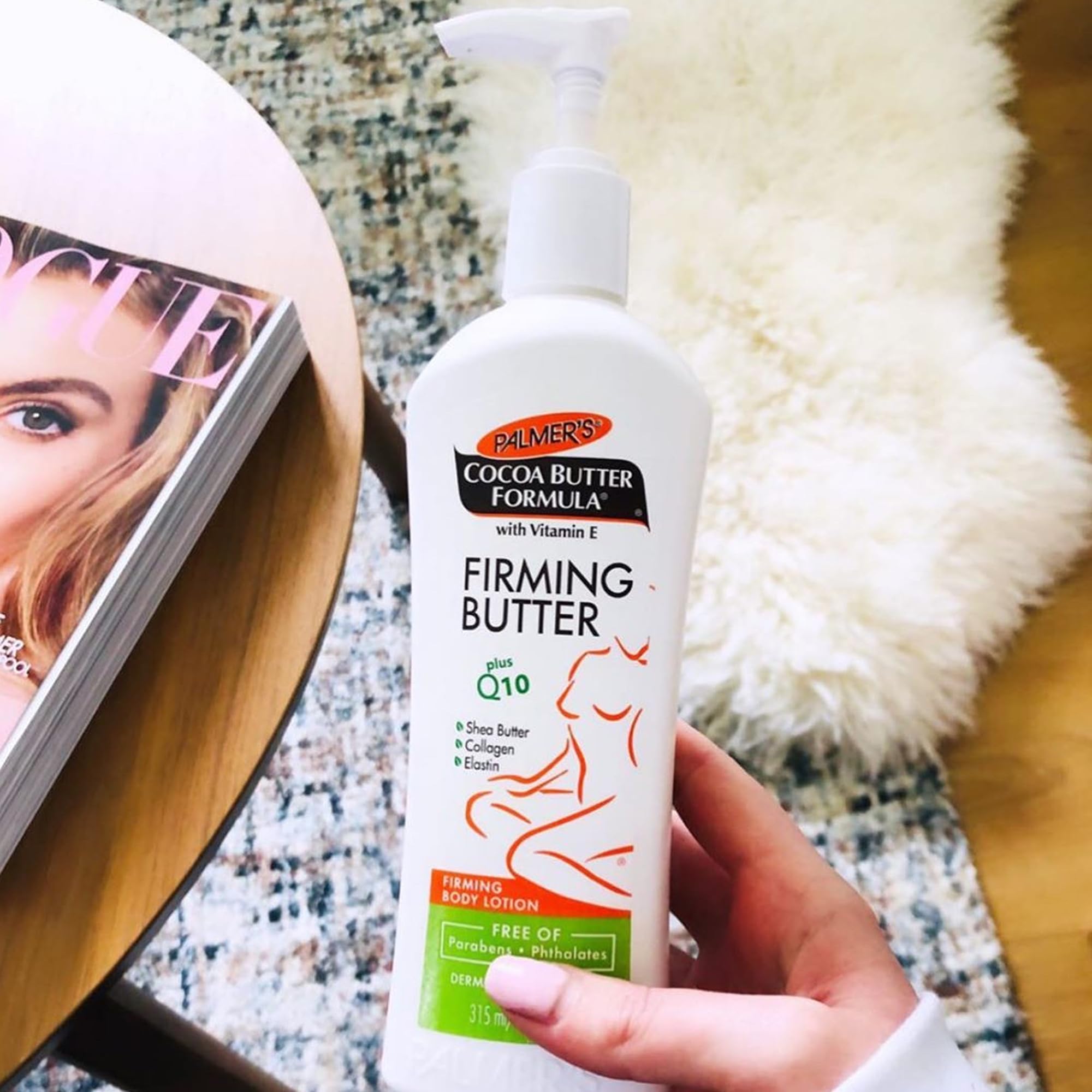 Palmer's Firming Butter Lotion Pump Bottle, 10.6 Ounce