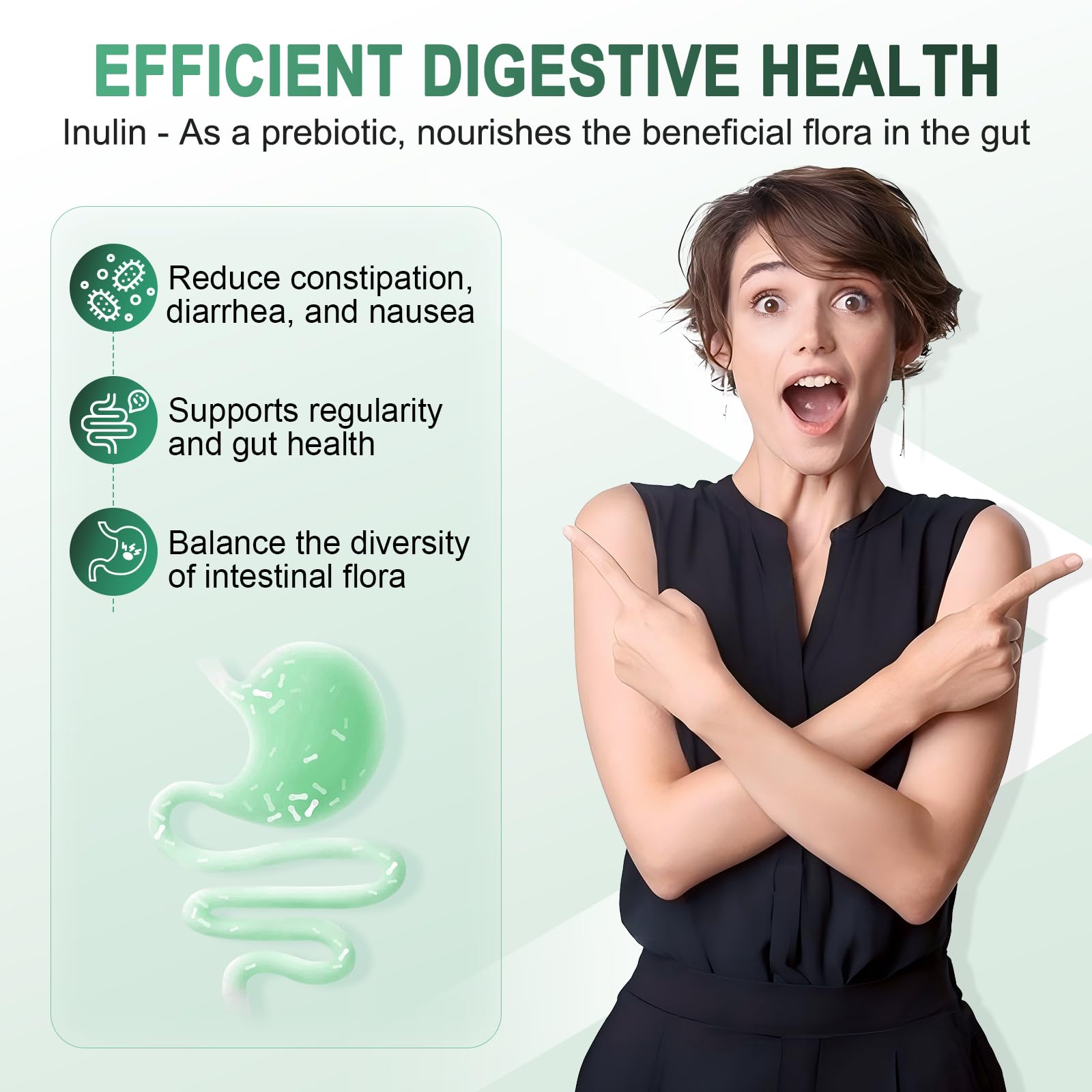 ZEBORA Digestive Enzymes for Women-Men, Digestive Enzymes with Probiotics and Prebiotics for Digestive Health, Nutrient Absorption, Immune Support and Reduce Bloating & Indigestion, 45 Servings