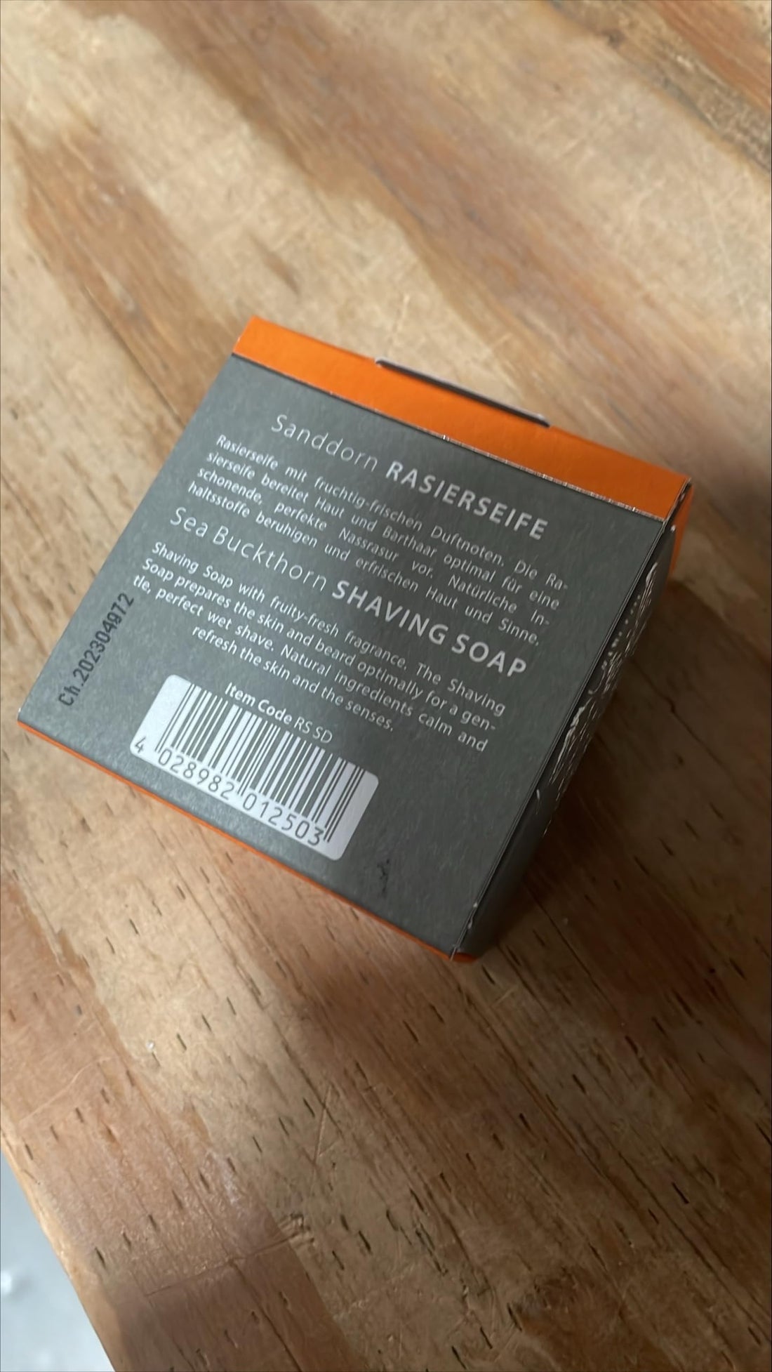 MÃƒÂƒÃ…Â“HLE Sea Buckthorn Hard Shaving Soap 65g by MÃƒ¼hle