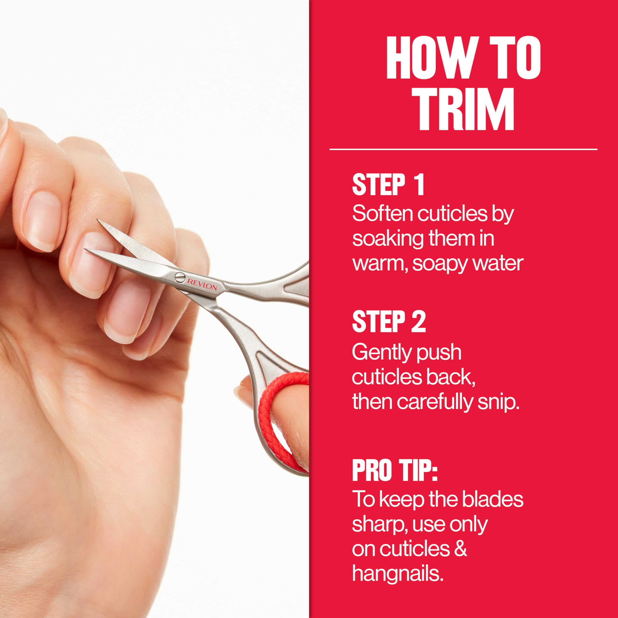 Revlon Curved Blade Cuticle Scissors