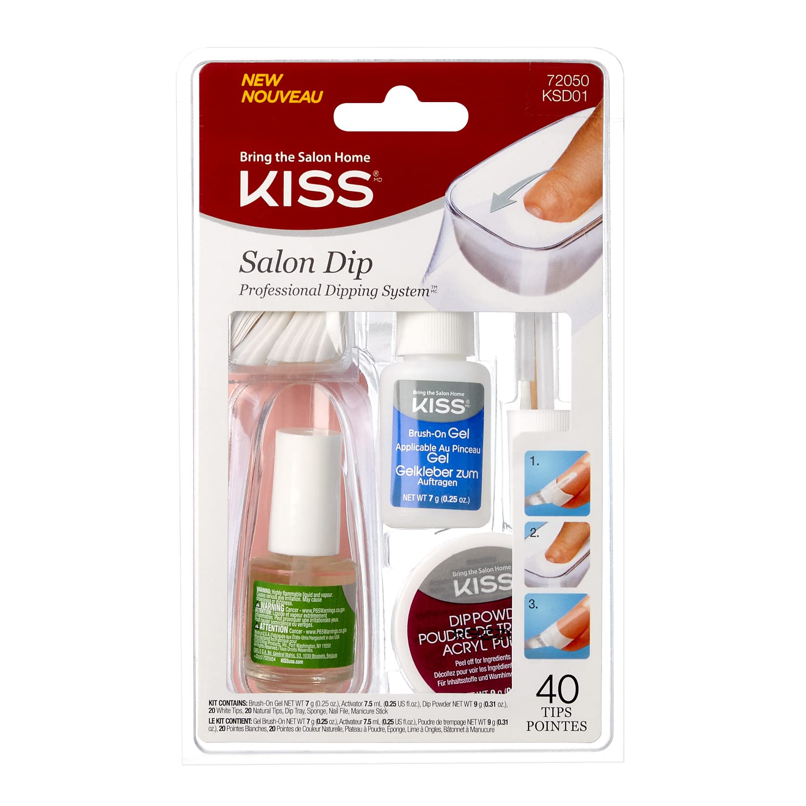 Kiss Salon Dip Professional Dipping System #72050