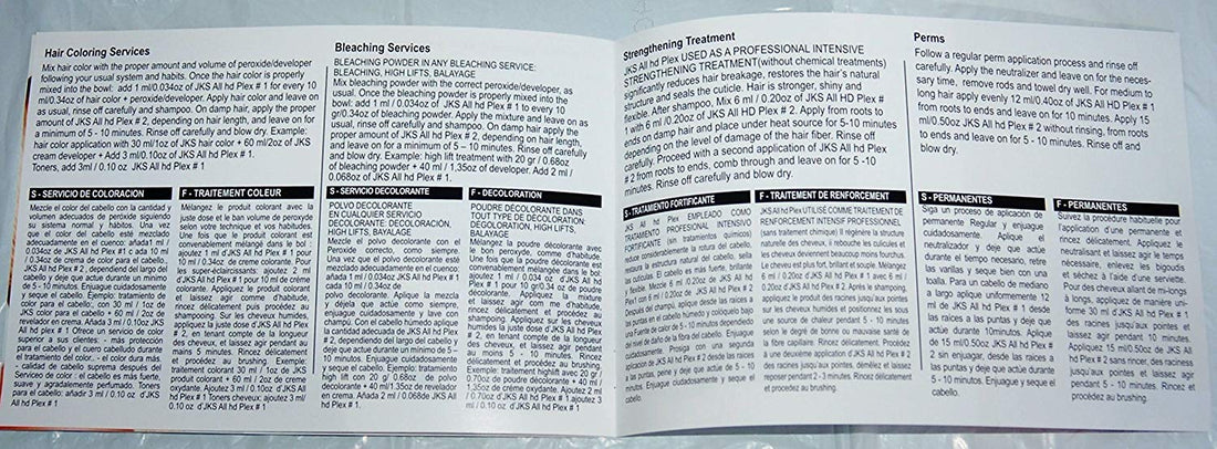 PLEX Defender & Repair Bundle - 3 Items: PLEX Bond Treatment Kit, Shampoo, and Conditioner by JKS ALL Hair