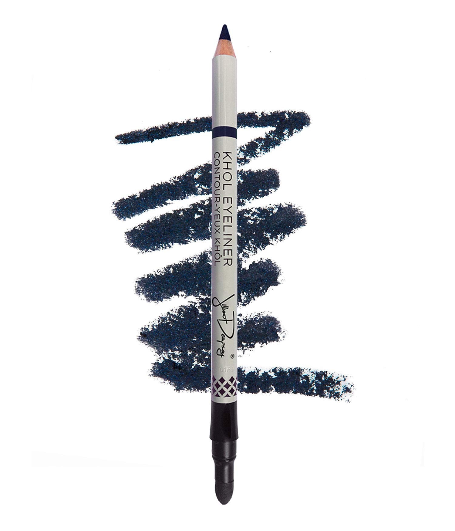 Jillian Dempsey Natural KhÃƒ´l Eyeliner - Cruelty-Free Waterproof Eyeliner Pencil with Built-in Smudger