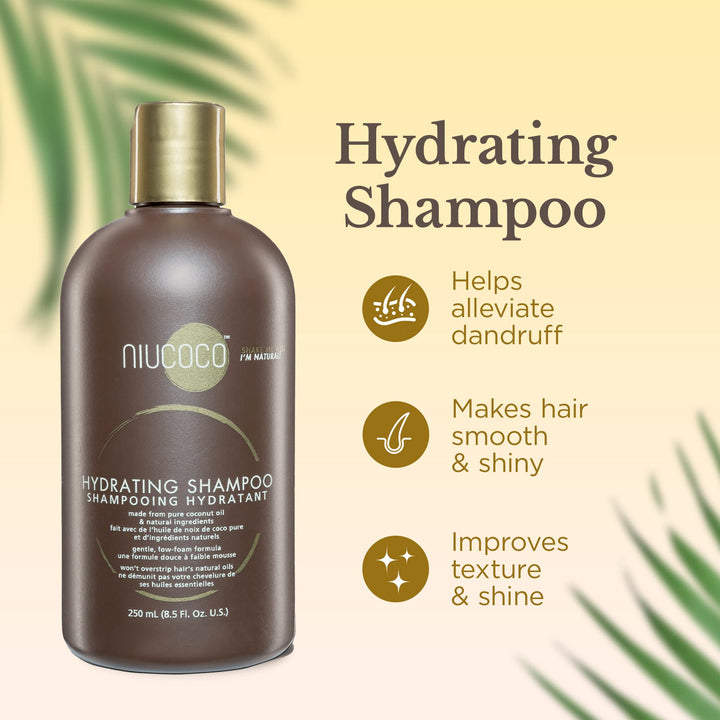 NIUCOCO Anti Dandruff Natural Hydrating Shampoo