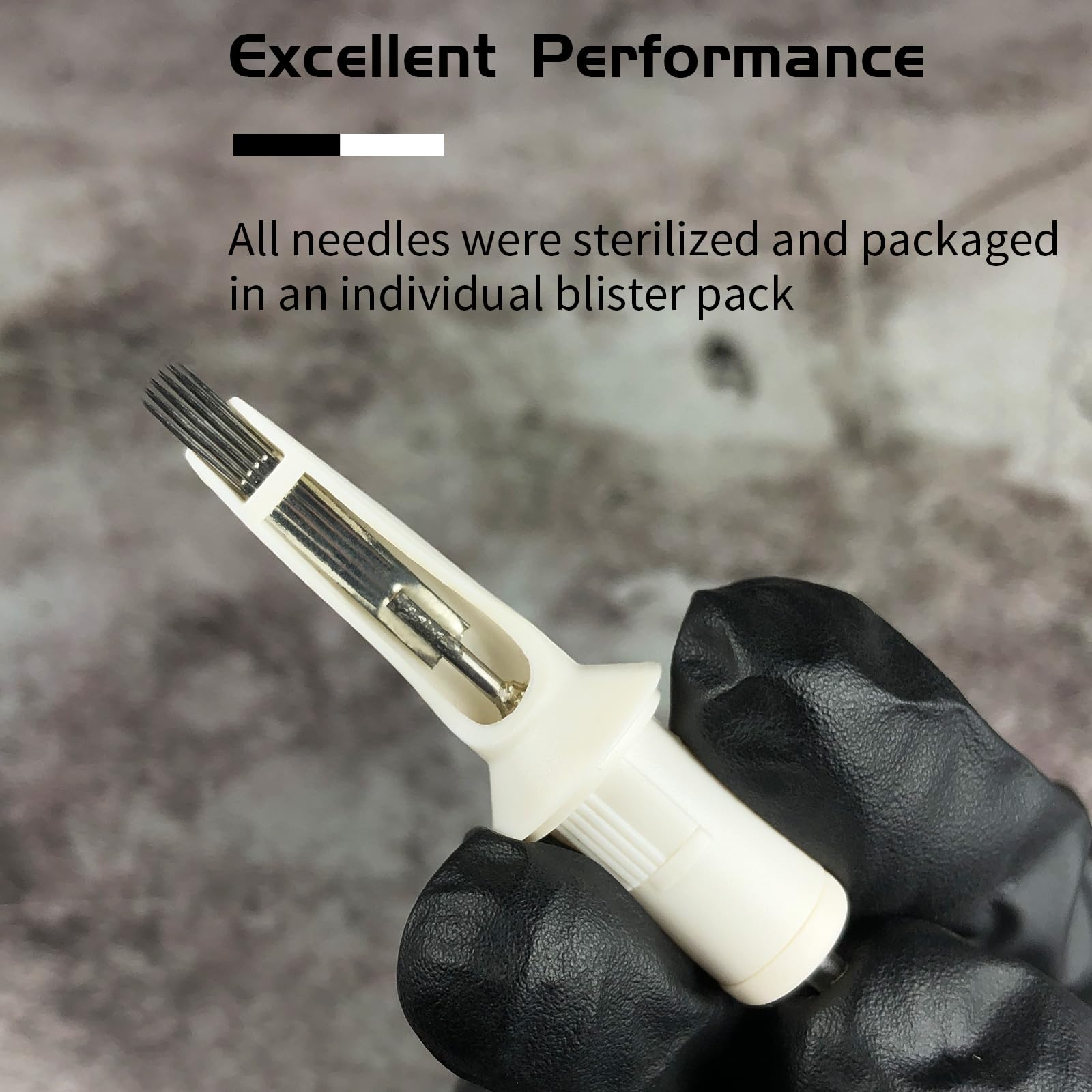 30/07RM : BIGWASP Professional Disposable Tattoo Needle Cartridge 7 Curved Magnum (7RM) 20Pcs