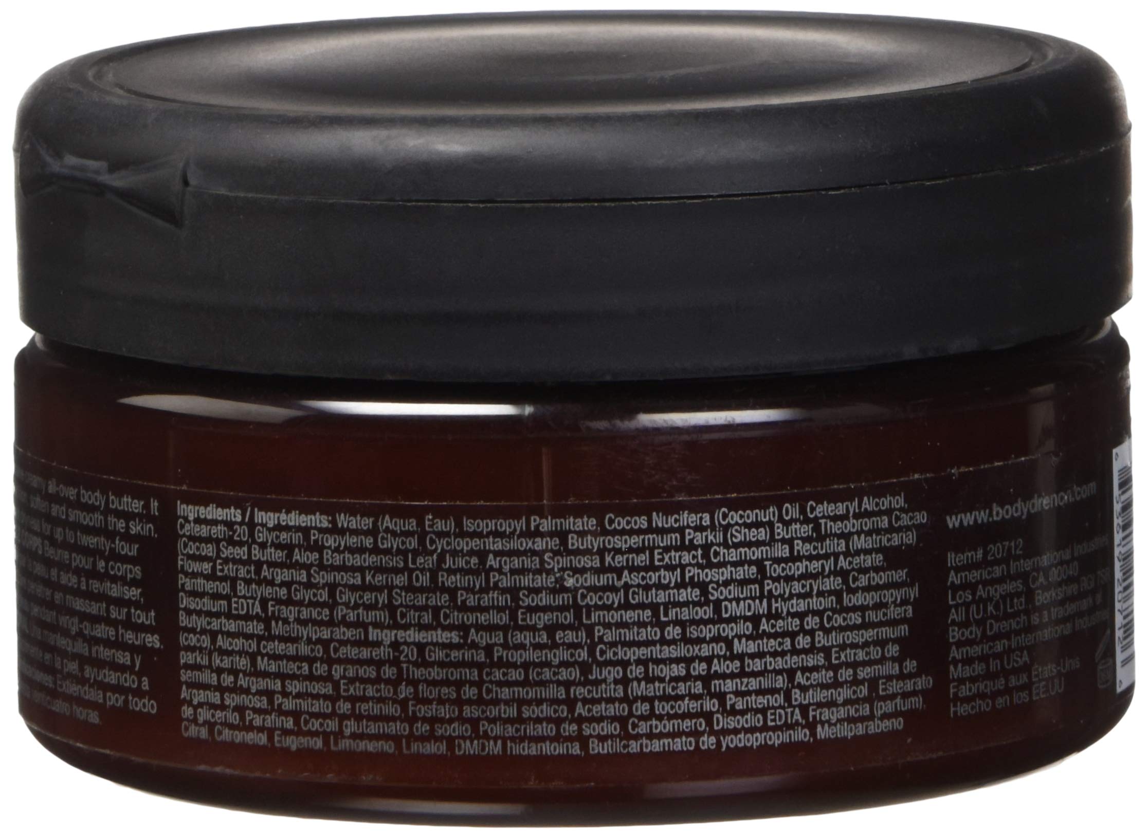 Argan Oil Body Butter, 8 Oz Jar