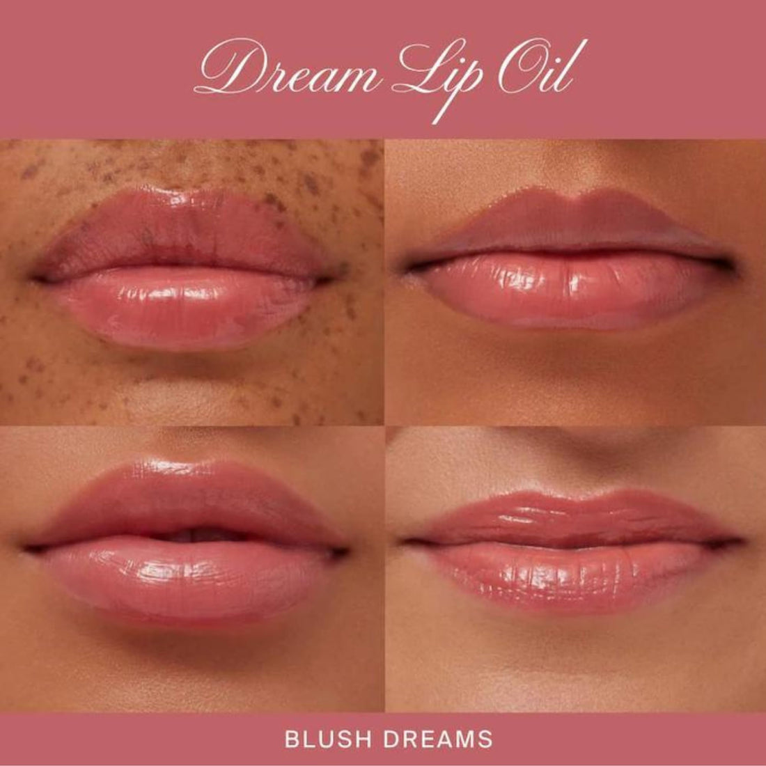 Summer Fridays Dream Lip Oil - Tinted Lip Oil with Moisturizing Sheer Coverage, High-Shine and Deep Hydration - Non-Sticky Formula for Long-Lasting Softness - Blush Dreams (0.15 Oz)